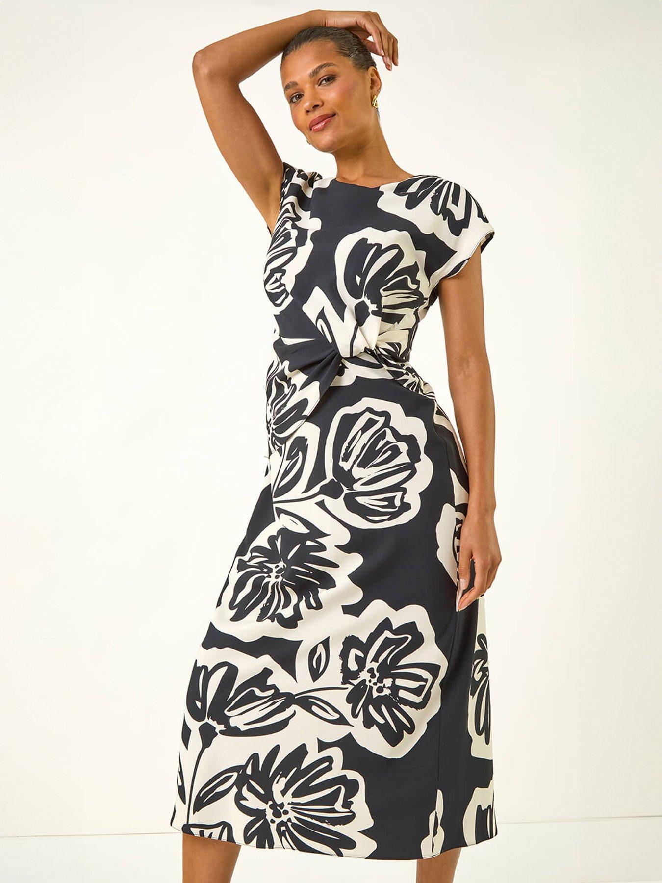 roman-abstract-printed-gathered-wrap-dressback