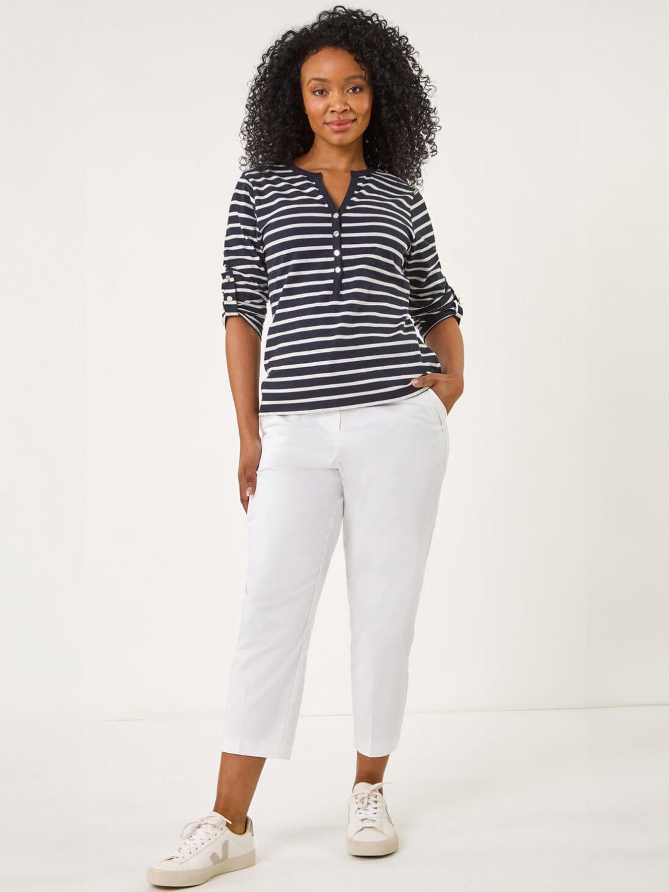 roman-petite-stripe-v-neck-button-topback