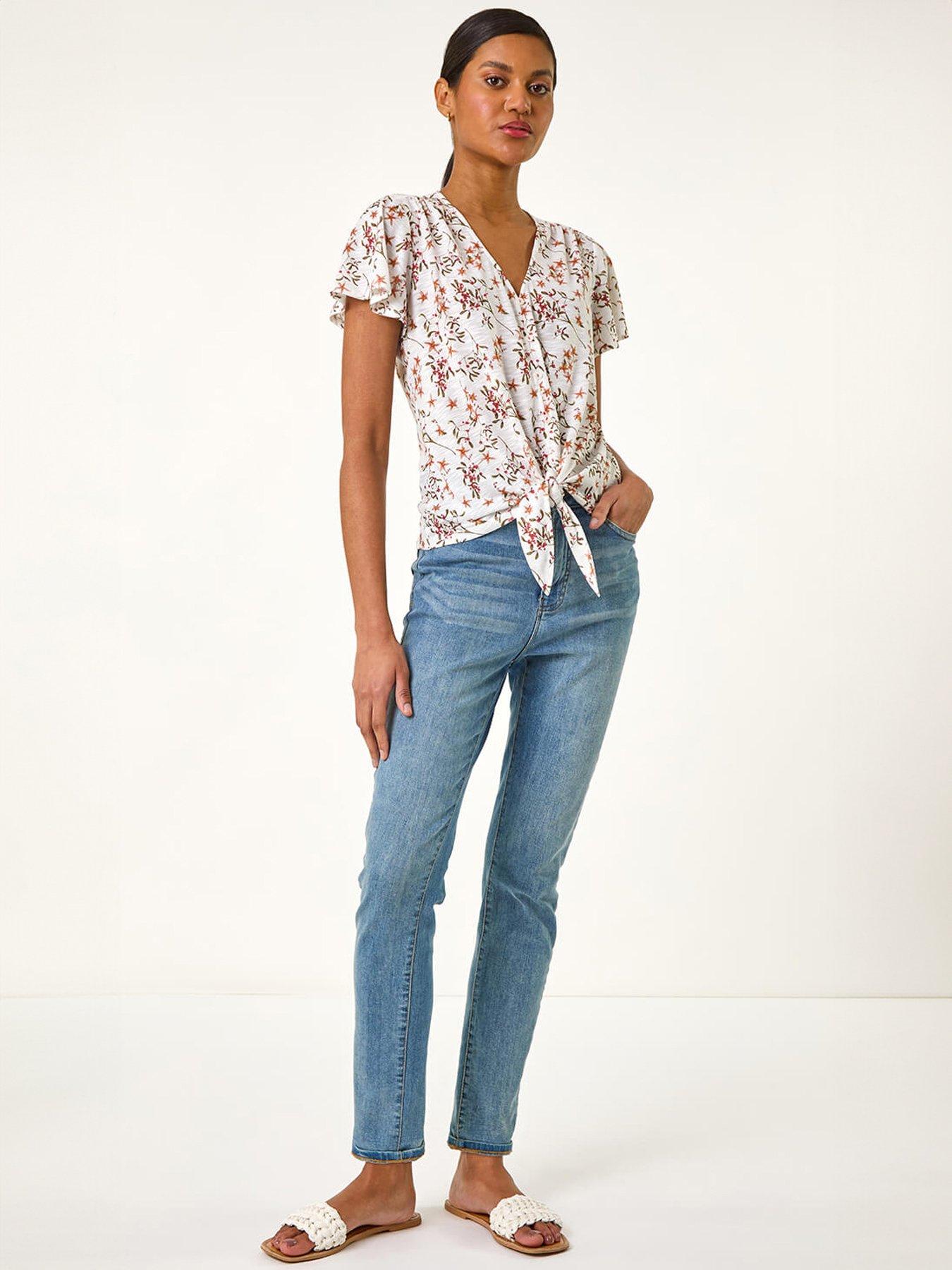 roman-floral-print-tie-front-topback
