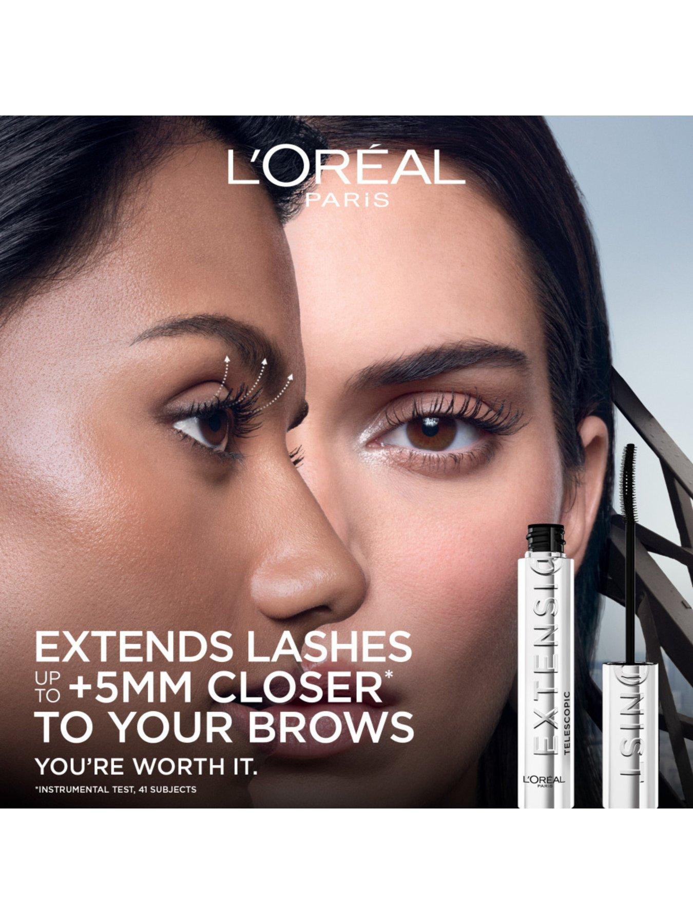 Image 2 of 7 of L'Oreal Paris Telescopic Extensionist Lengthening & Curling Mascara Black