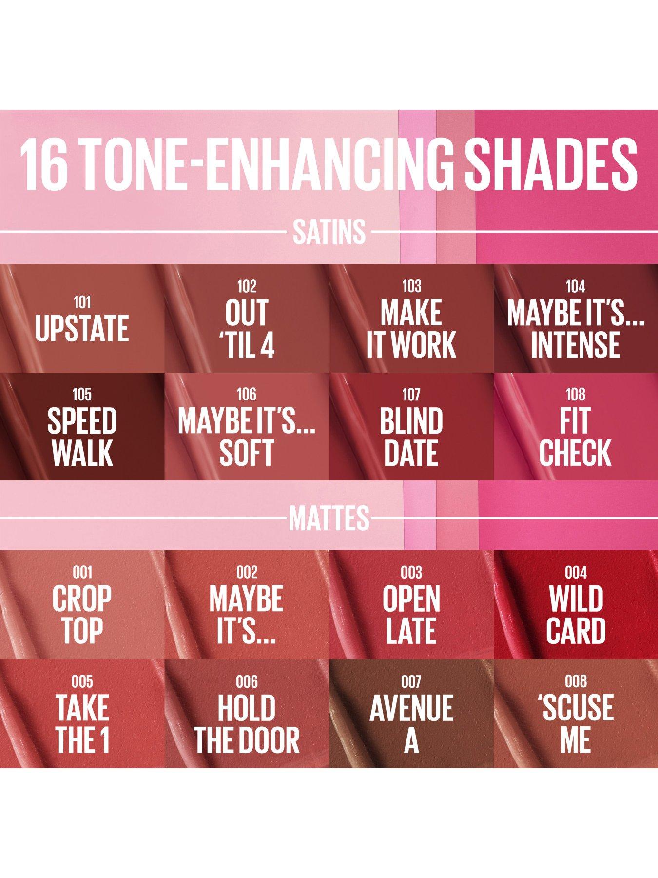 Image 6 of 8 of MAYBELLINE Maybelline New York Maybe It's... Serum Bullet Lipstick -&nbsp;Matte Formula, Shade: 003
