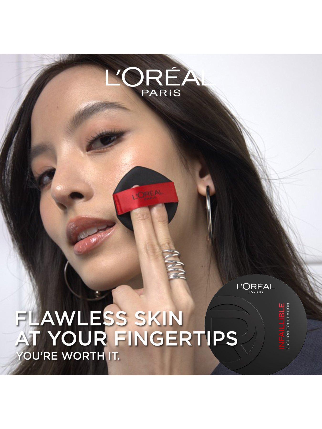 Image 2 of 7 of L'Oreal Paris Infallible Air Wear Cushion Foundation Shade 130