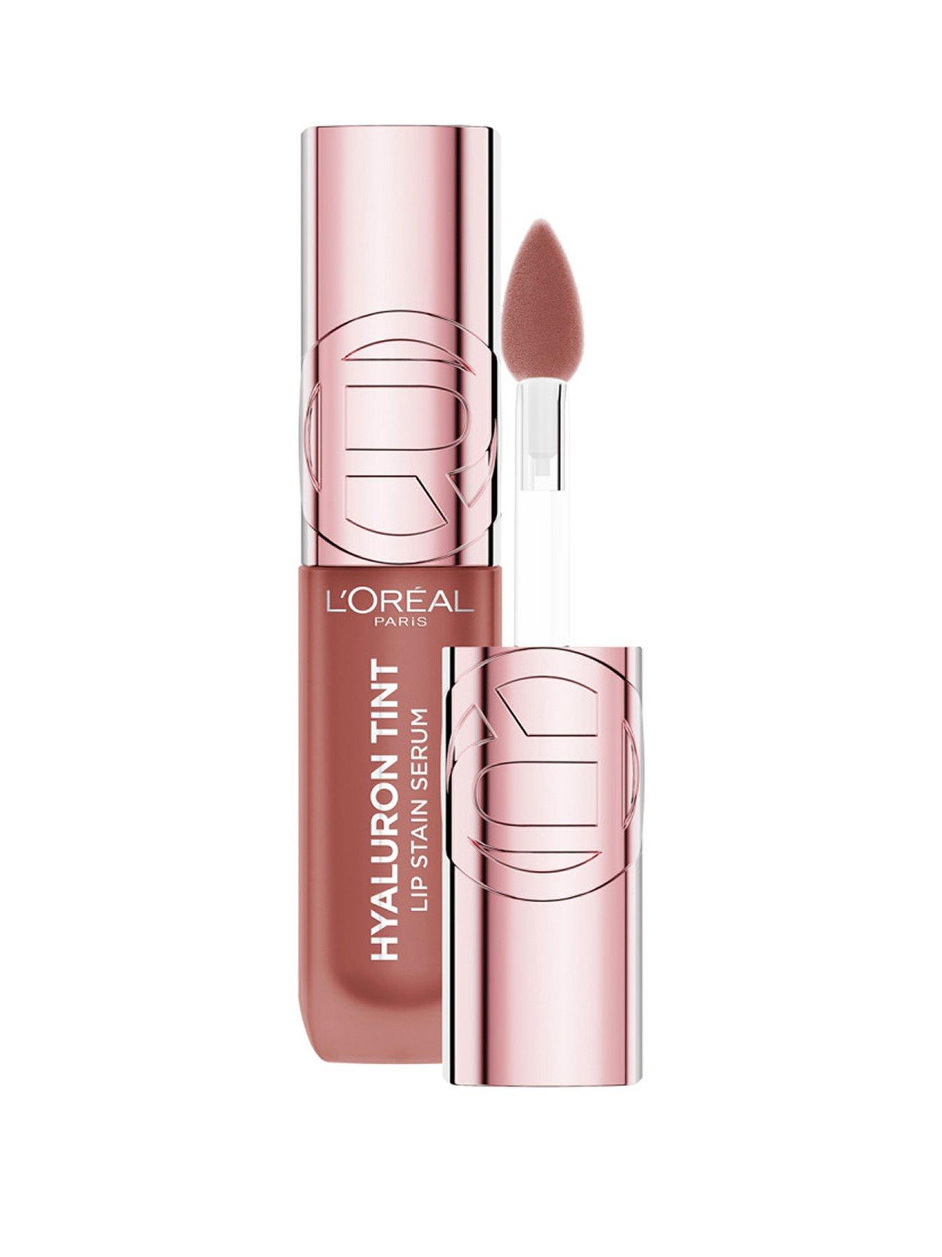 Image 1 of 7 of L'Oreal Paris L'Oreal Paris Hyaluron Tint Lip Stain Serum, Hydrating Lip Stain - 485 Nude Espresso