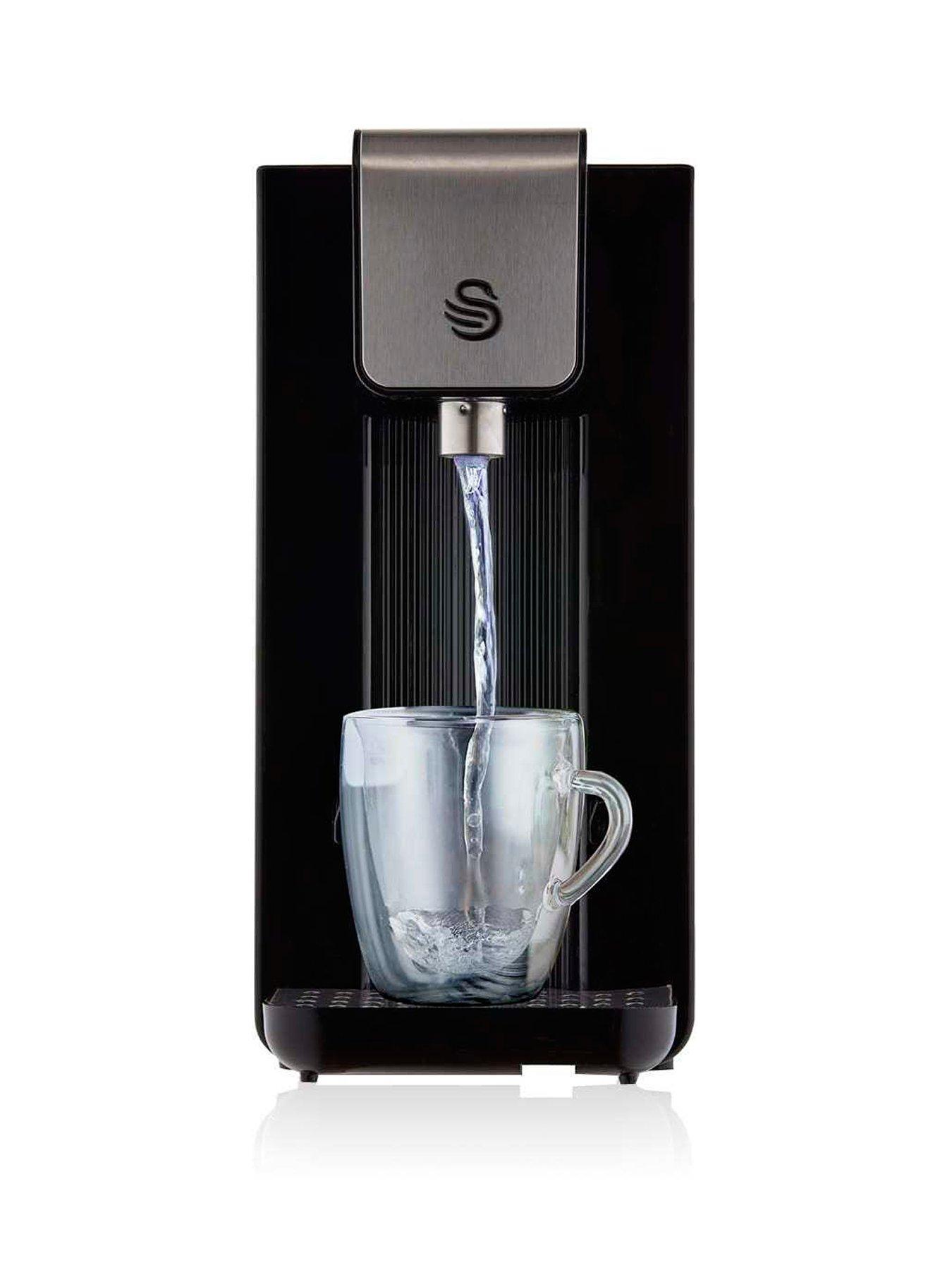 Swan Instant Hot Water Dispenser With 2.5L Tank Capacity, Removable Drip Tray, Black in One Colour