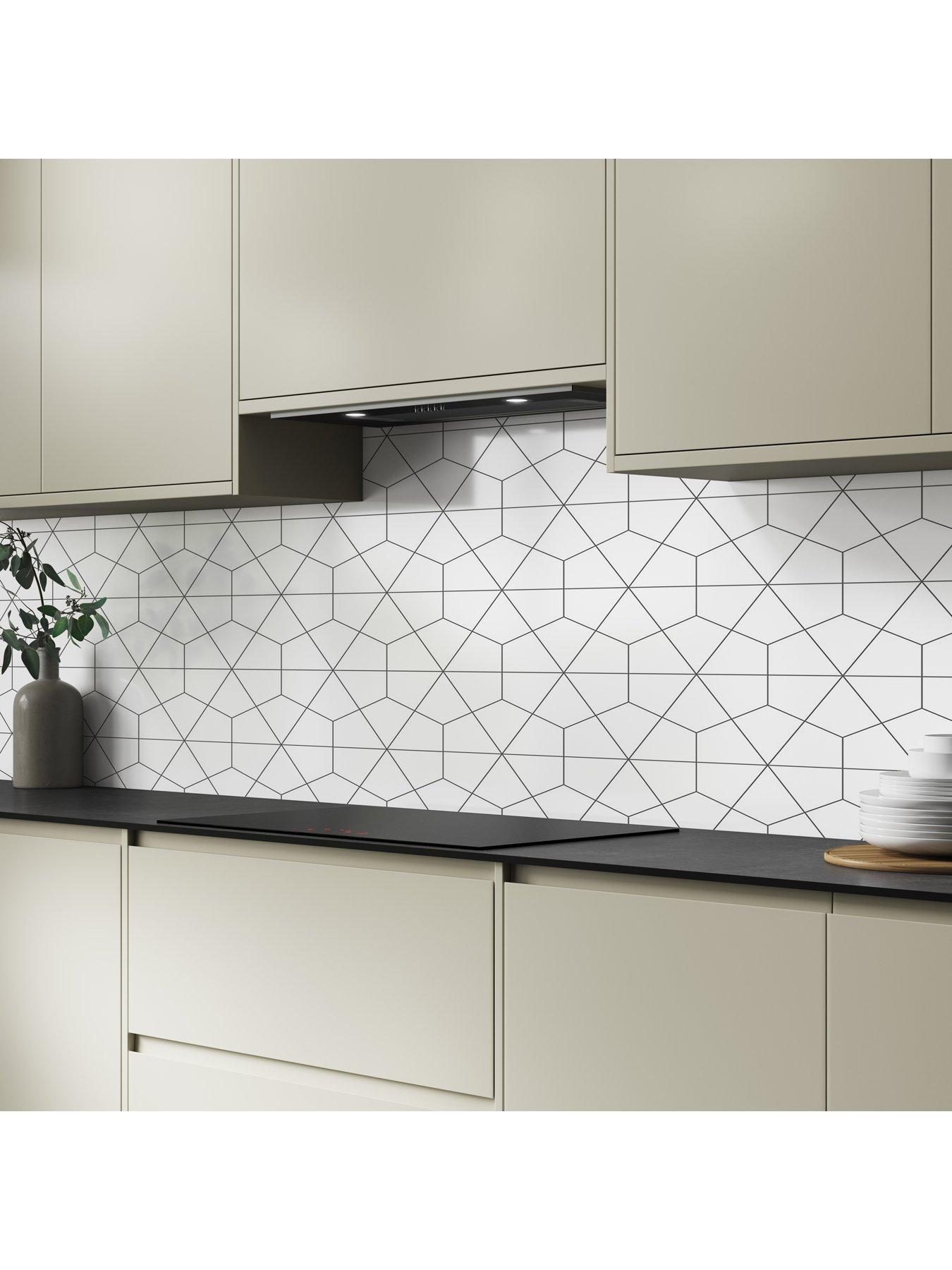 Image 4 of 6 of WilsonArt Alloy Geometry 3m Splashback