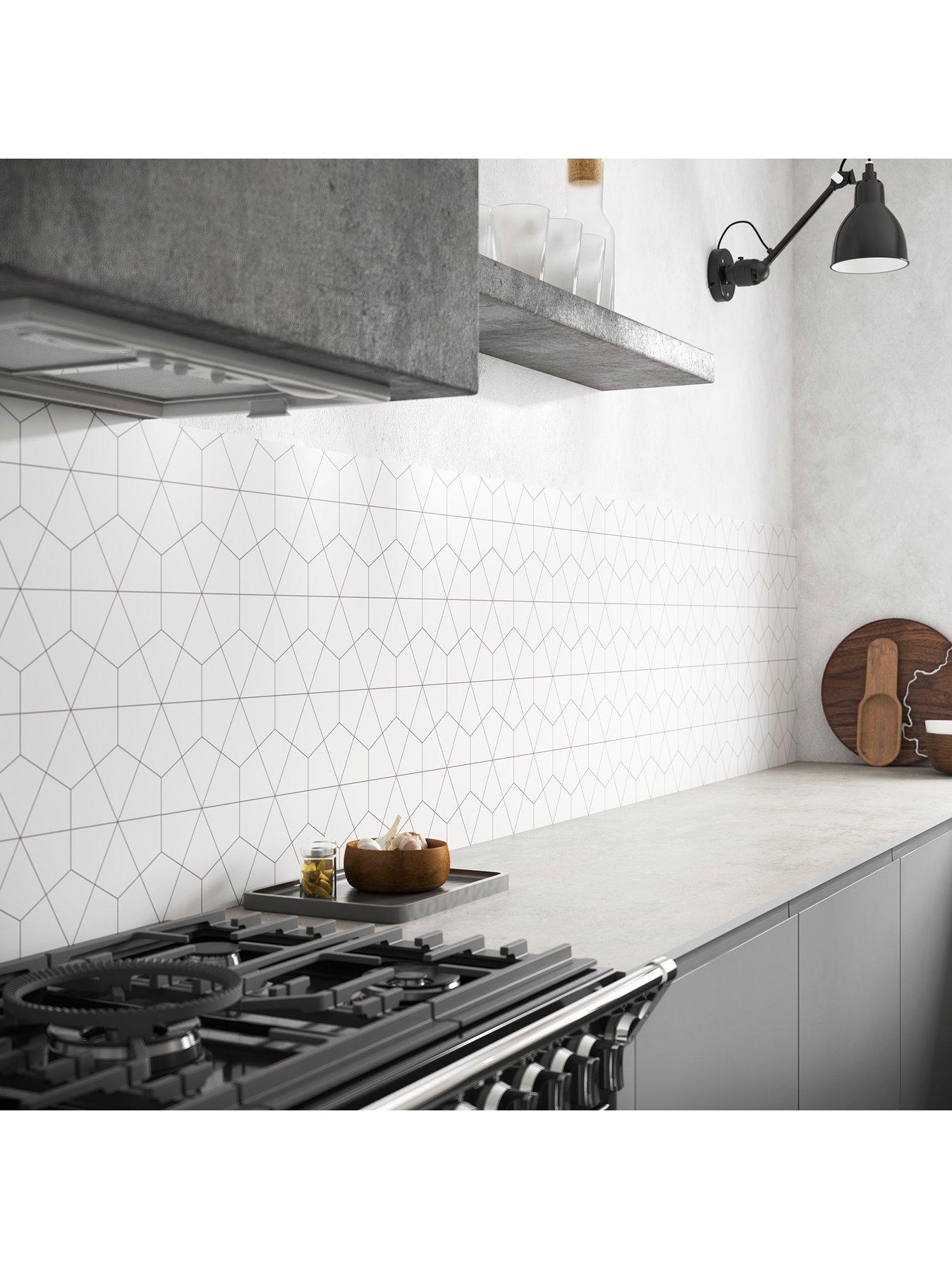 Image 5 of 6 of WilsonArt Alloy Geometry 3m Splashback