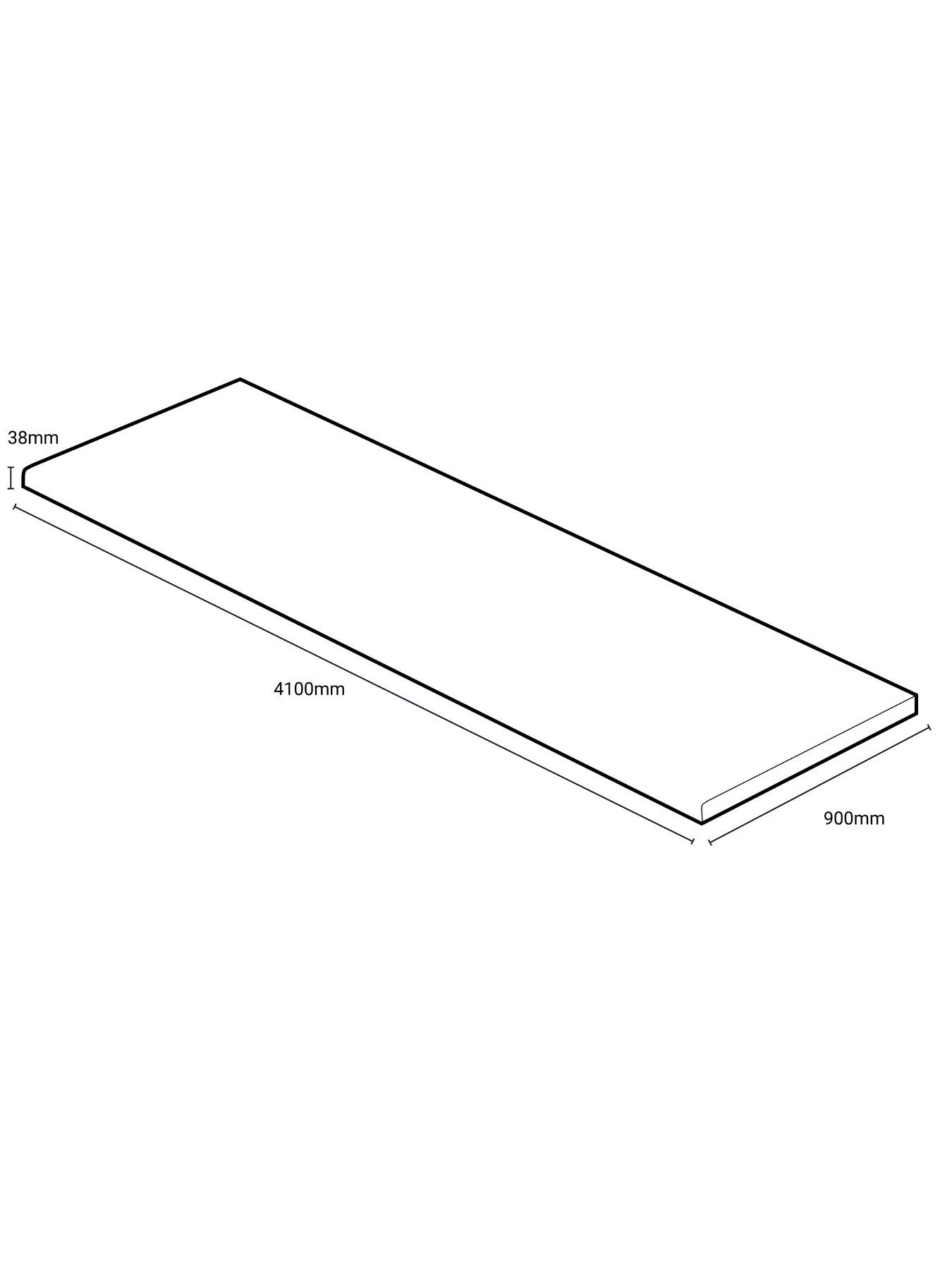 Image 5 of 5 of WilsonArt Options Plus Colmar Oak 4.1m Breakfast Barpf