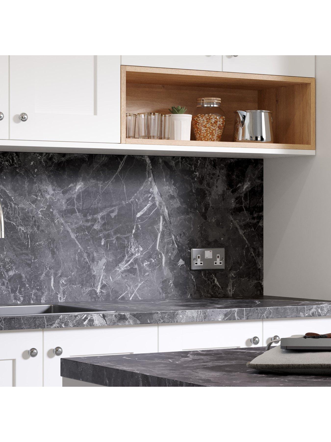 Image 3 of 5 of WilsonArt Options Plus Marqunia Marble Upstand Pf
