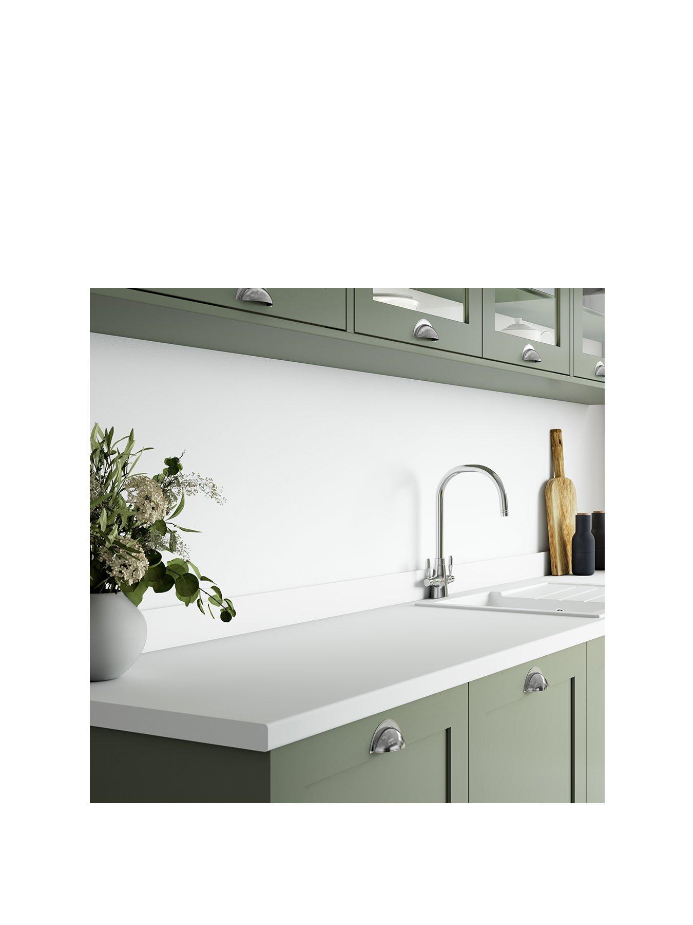 Image 1 of 5 of WilsonArt Options Plus Pure White 3m Worktop Pf