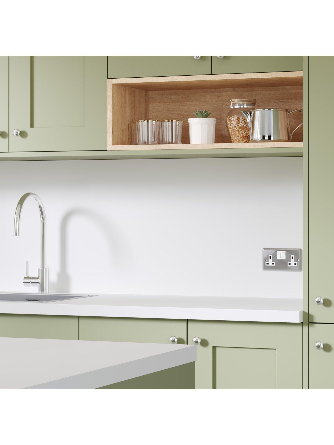 Image 4 of 5 of WilsonArt Options Plus Pure White 4.1m Breakfast Barpf