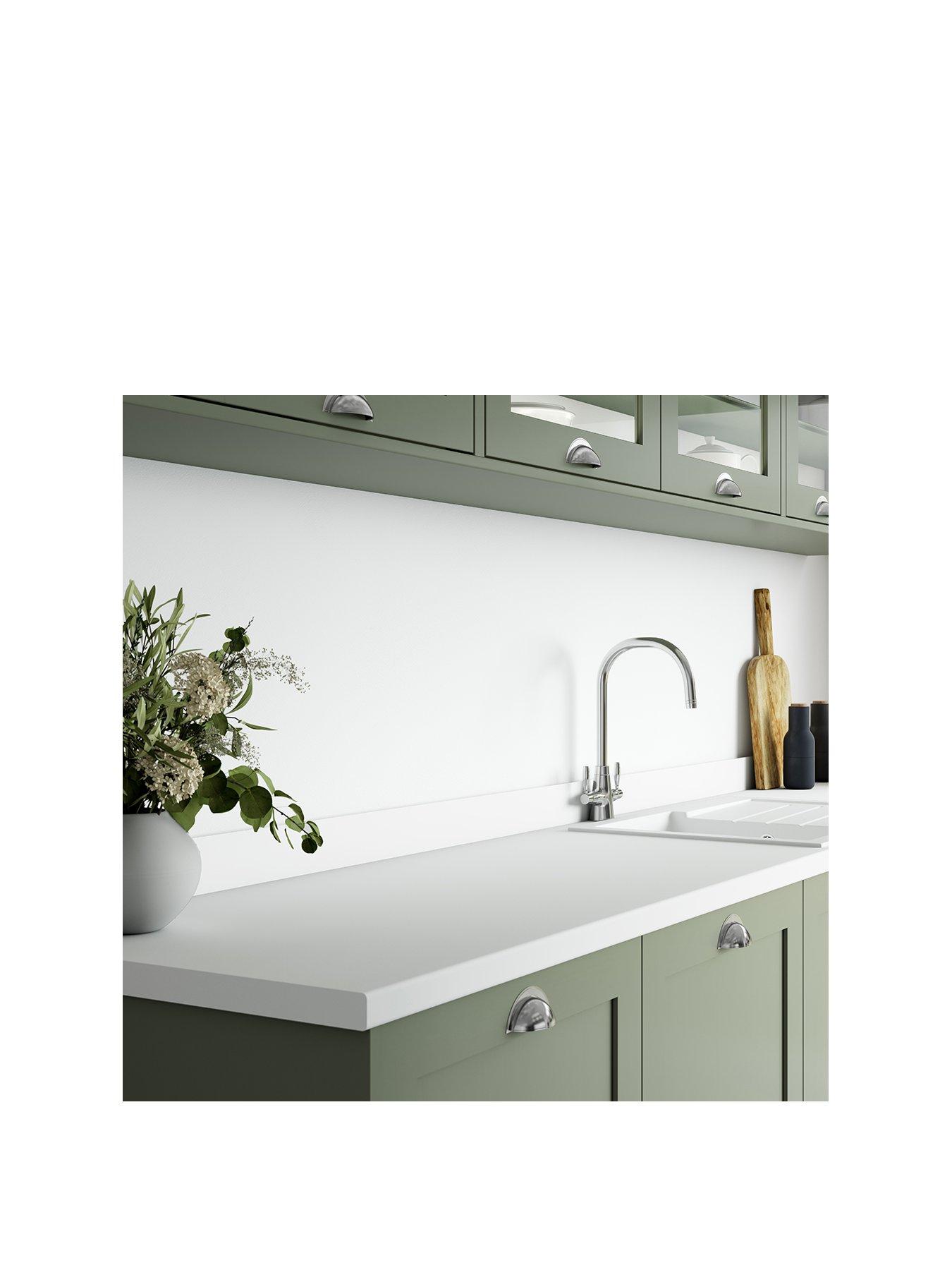 Image 1 of 5 of WilsonArt Options Plus Pure White 4.1m Worktop Pf