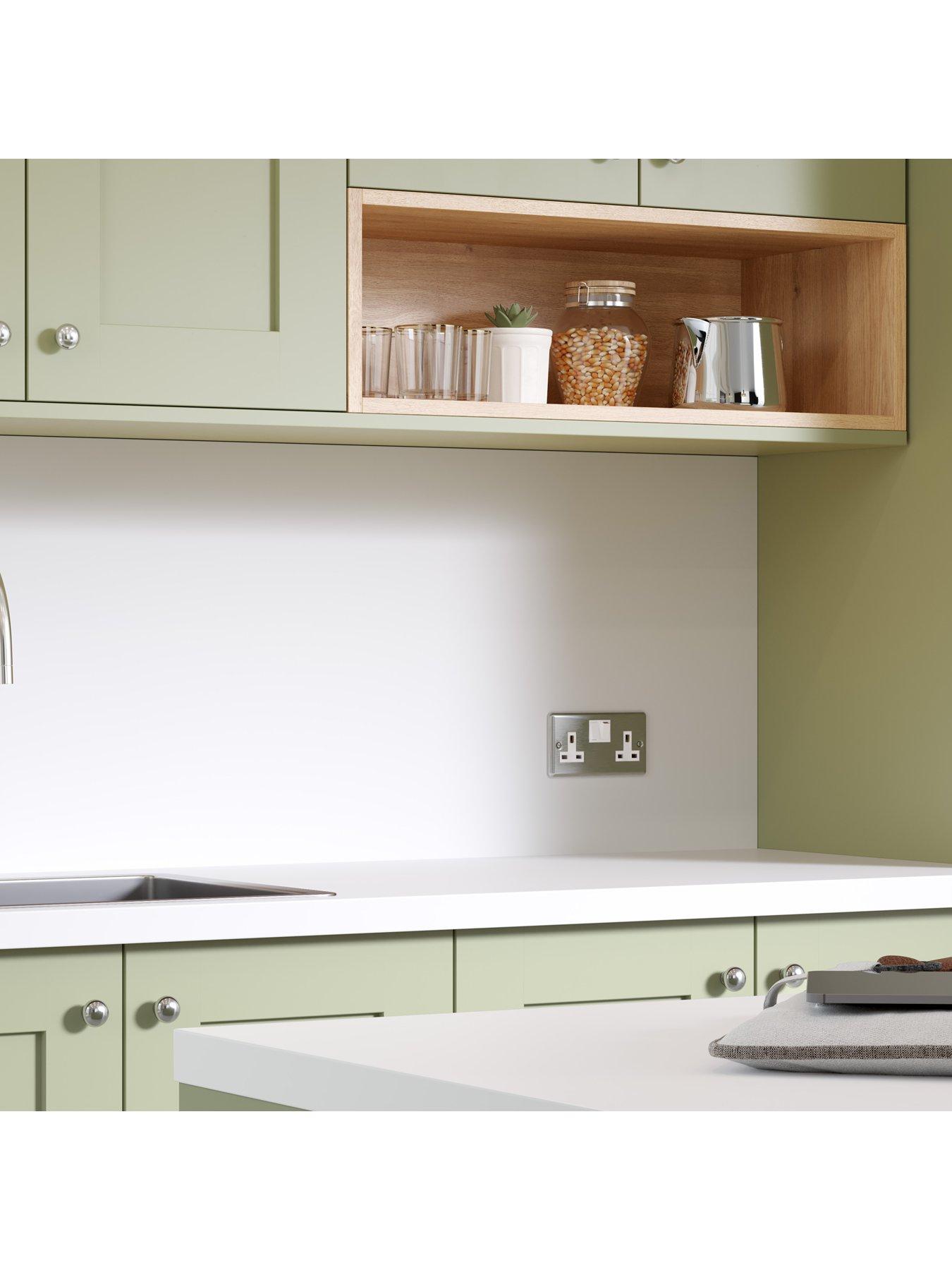 Image 3 of 4 of WilsonArt Options Plus Pure White Upstand Pf