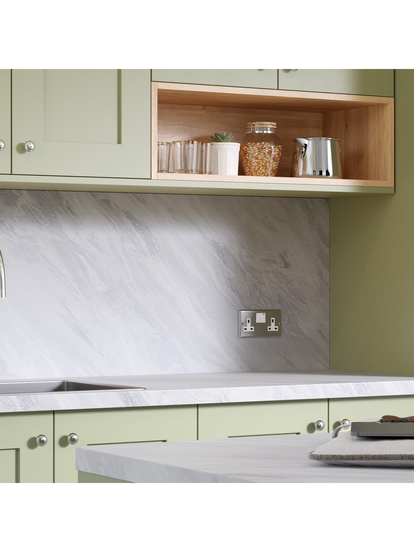 Image 3 of 7 of WilsonArt Options Plus Sirocco Marble 4.1m Breakfast Barpf