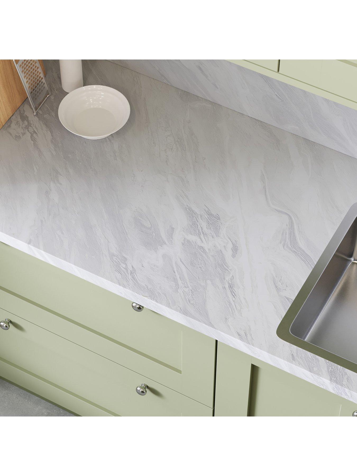 Image 4 of 7 of WilsonArt Options Plus Sirocco Marble 4.1m Breakfast Barpf