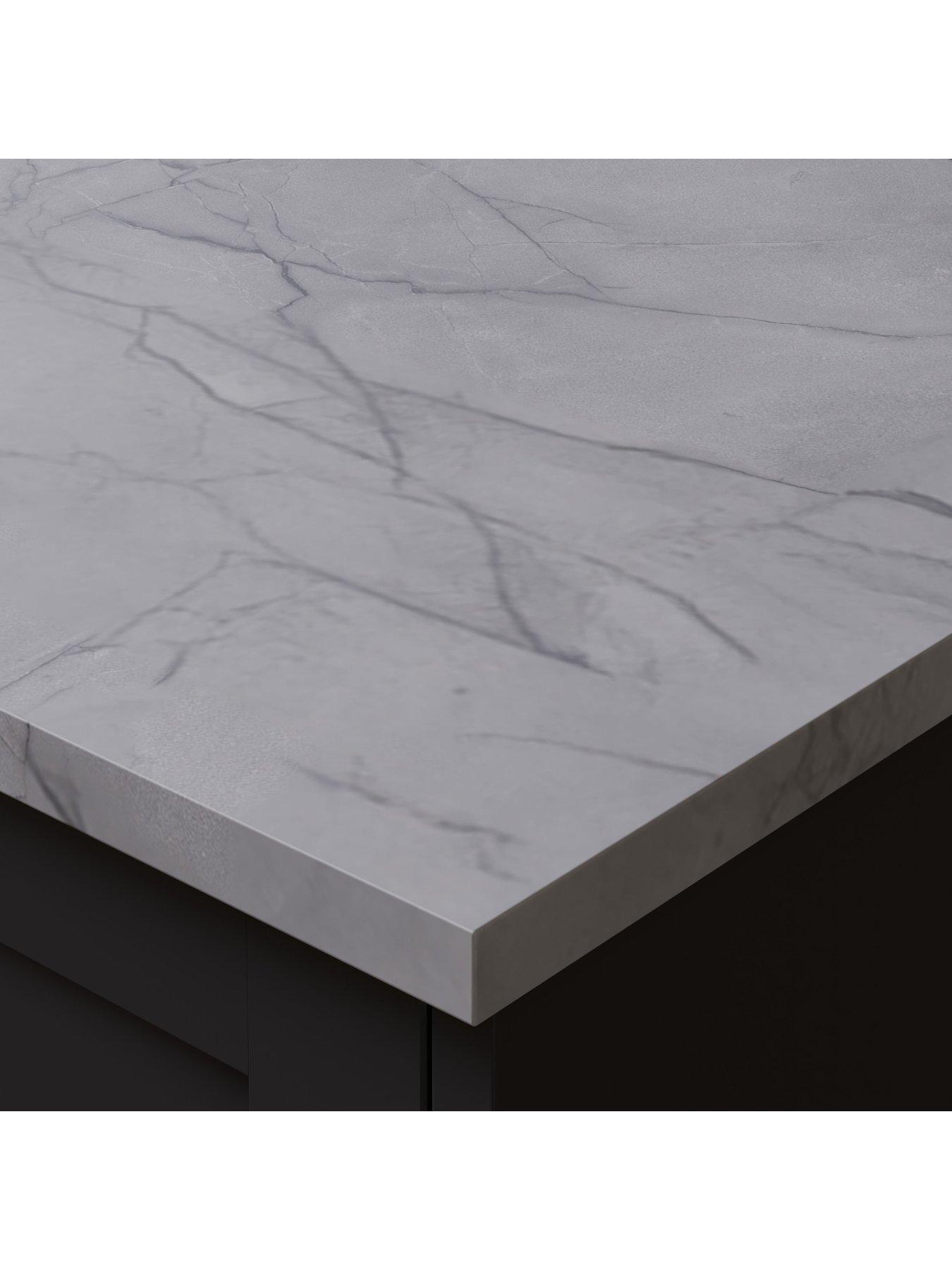 Image 4 of 5 of WilsonArt Omega Sleek Emperdora Marble 3m Breakfast Bar Squ