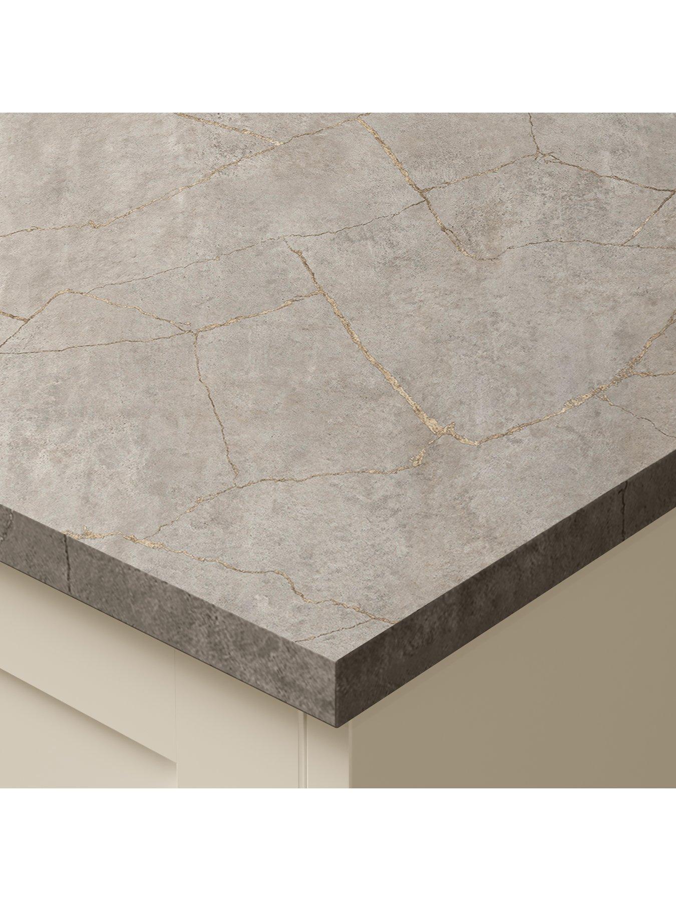 Image 3 of 5 of WilsonArt Omega Sleek Minos Stone 3m Breakfast Bar Squ
