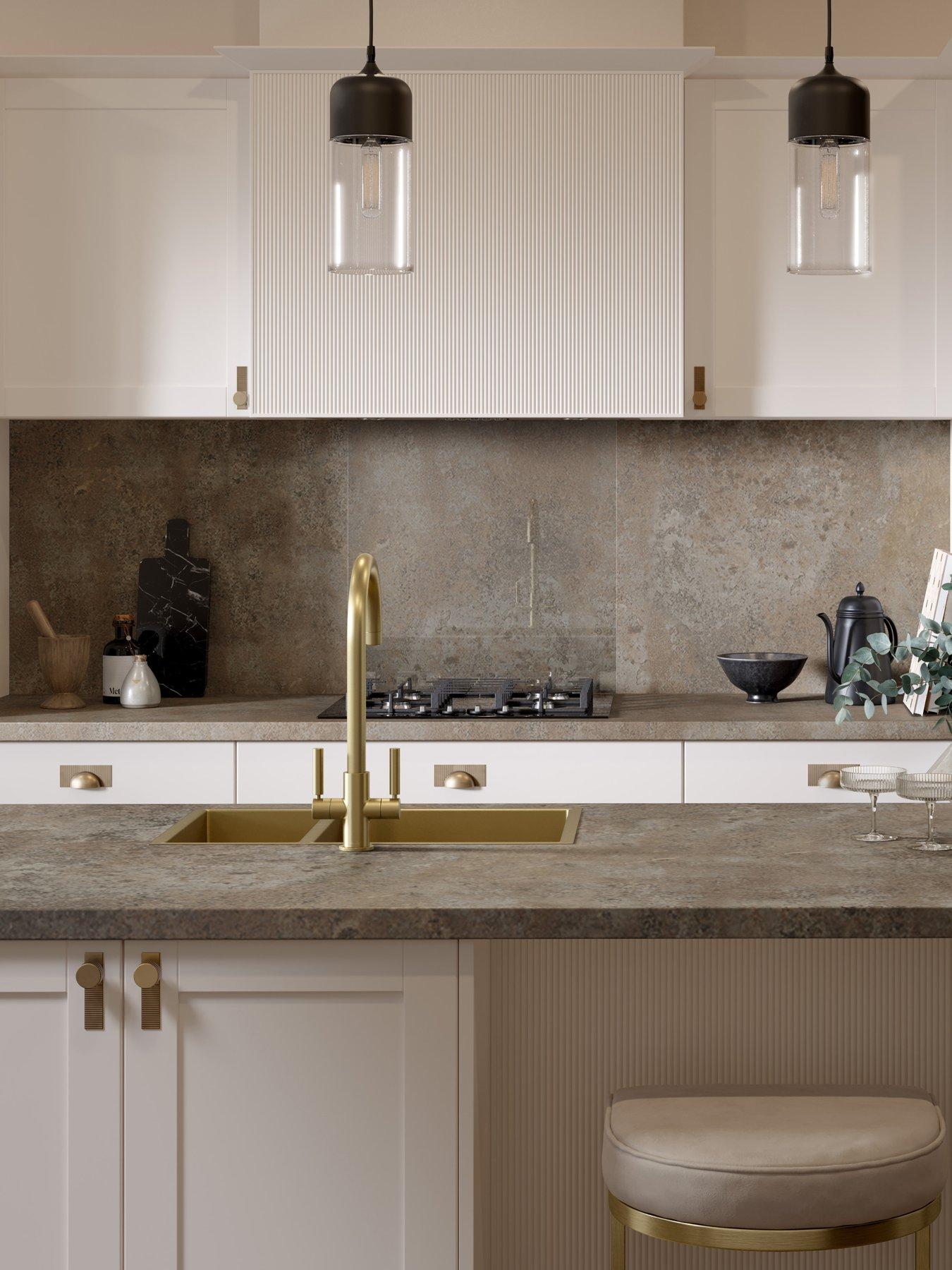 WilsonArt Omega Modern Caldeira 4.1m Worktop Squ