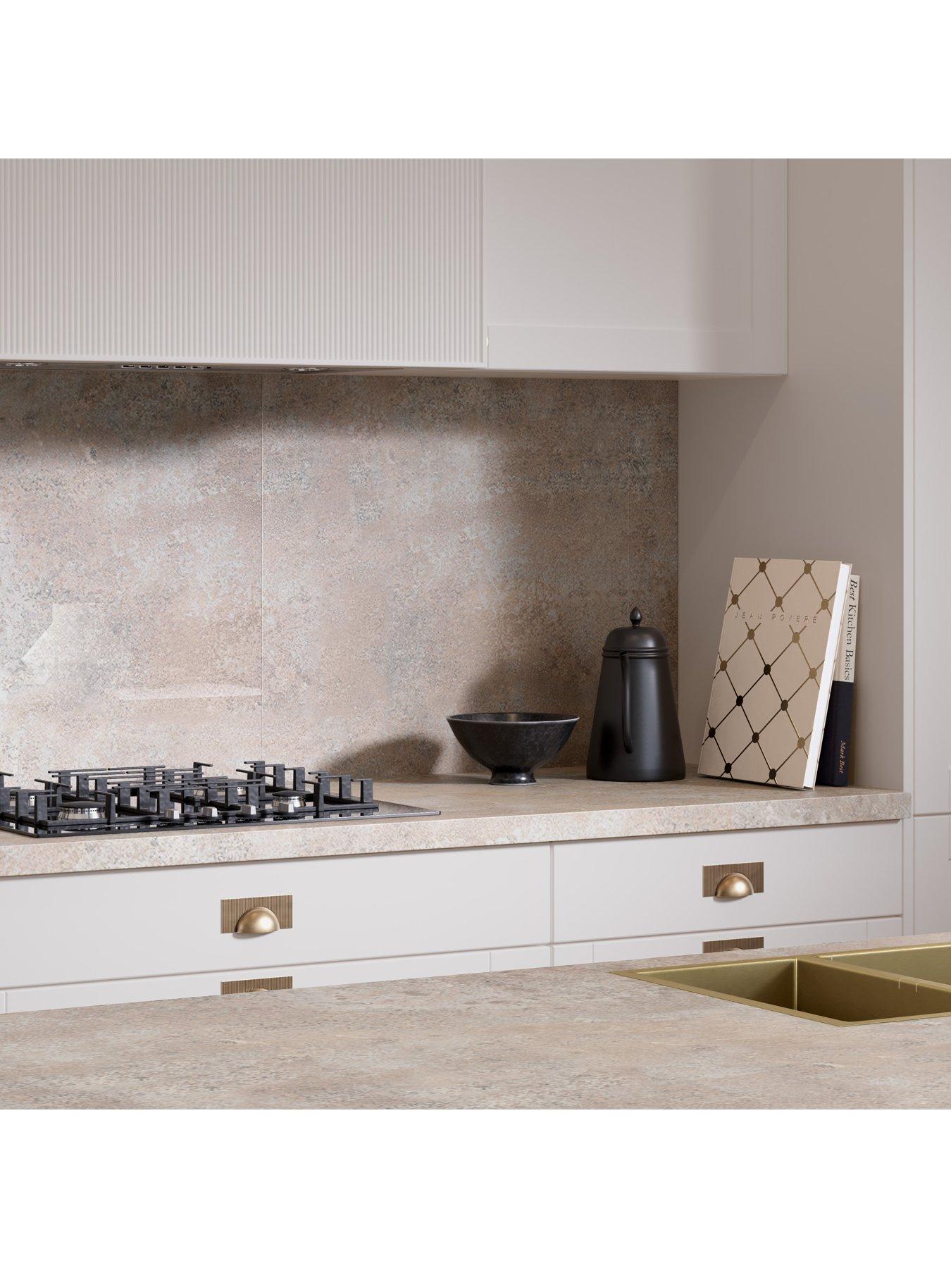 Image 3 of 4 of WilsonArt Omega Modern Caldeira Splashback Squ