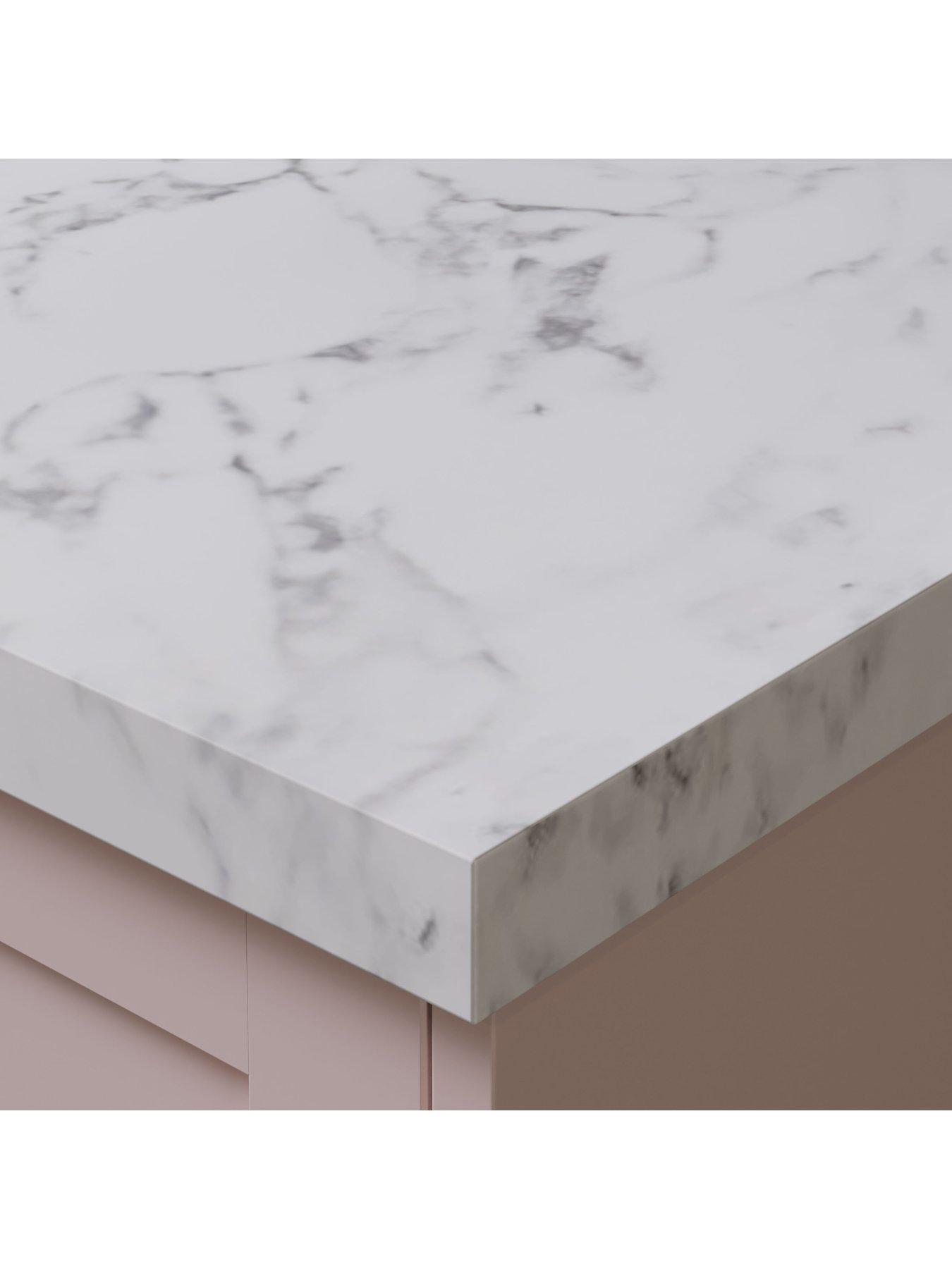 Image 5 of 6 of WilsonArt Omega Modern Tuscany Marble 4.1m Worktop Squ