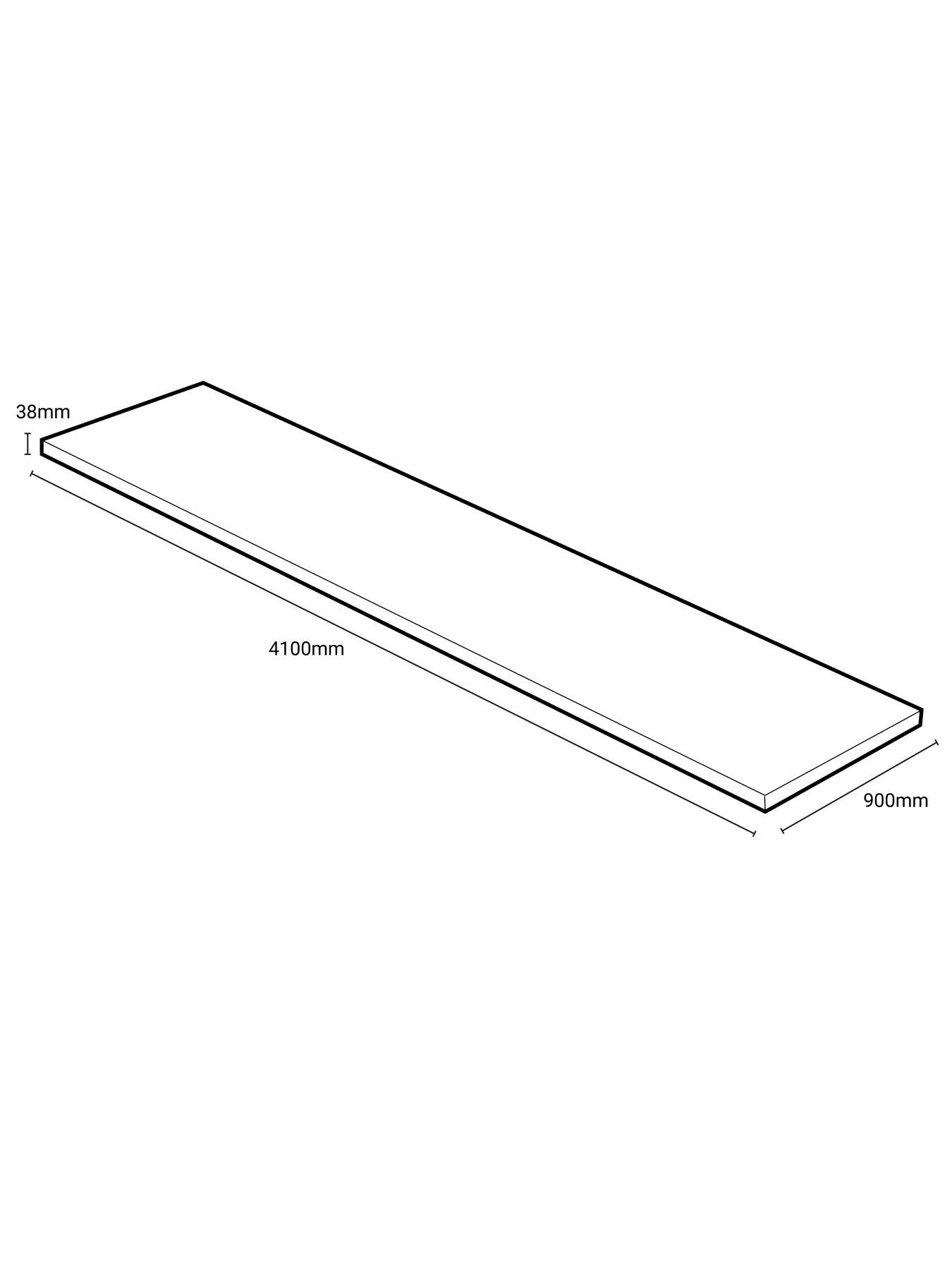 Image 6 of 7 of WilsonArt Omega Modern Terzo Stone 4.1m Breakfast Bar Squ