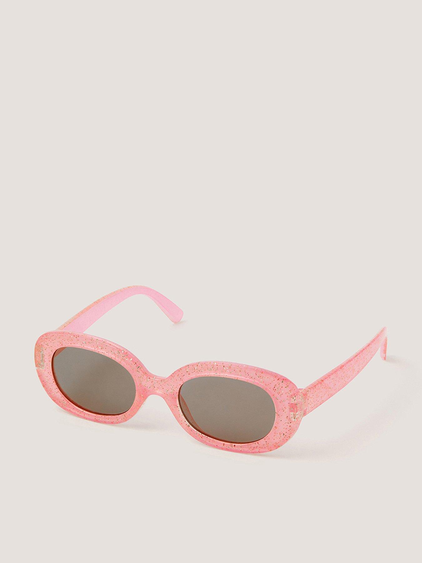 Monsoon Girls Pink Glitter Sunglasses - Multi