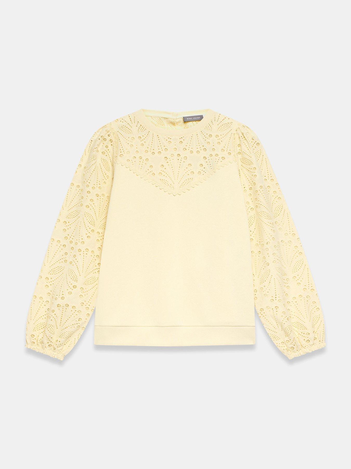 mint-velvet-broderie-mix-sweatshirt-yellowdetail