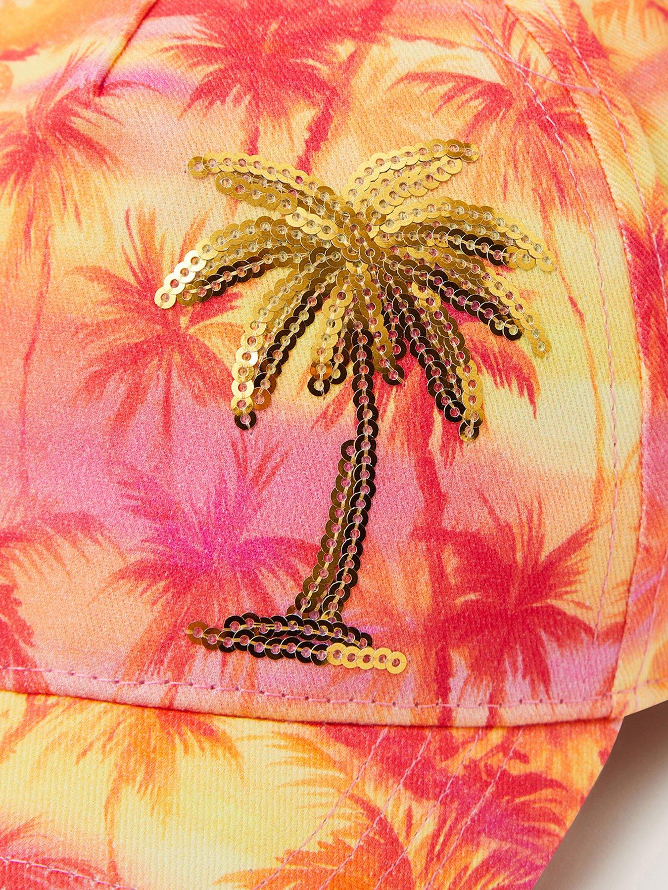 Image 3 of 3 of Monsoon Girls Sunset Sparkle Cap - Pink
