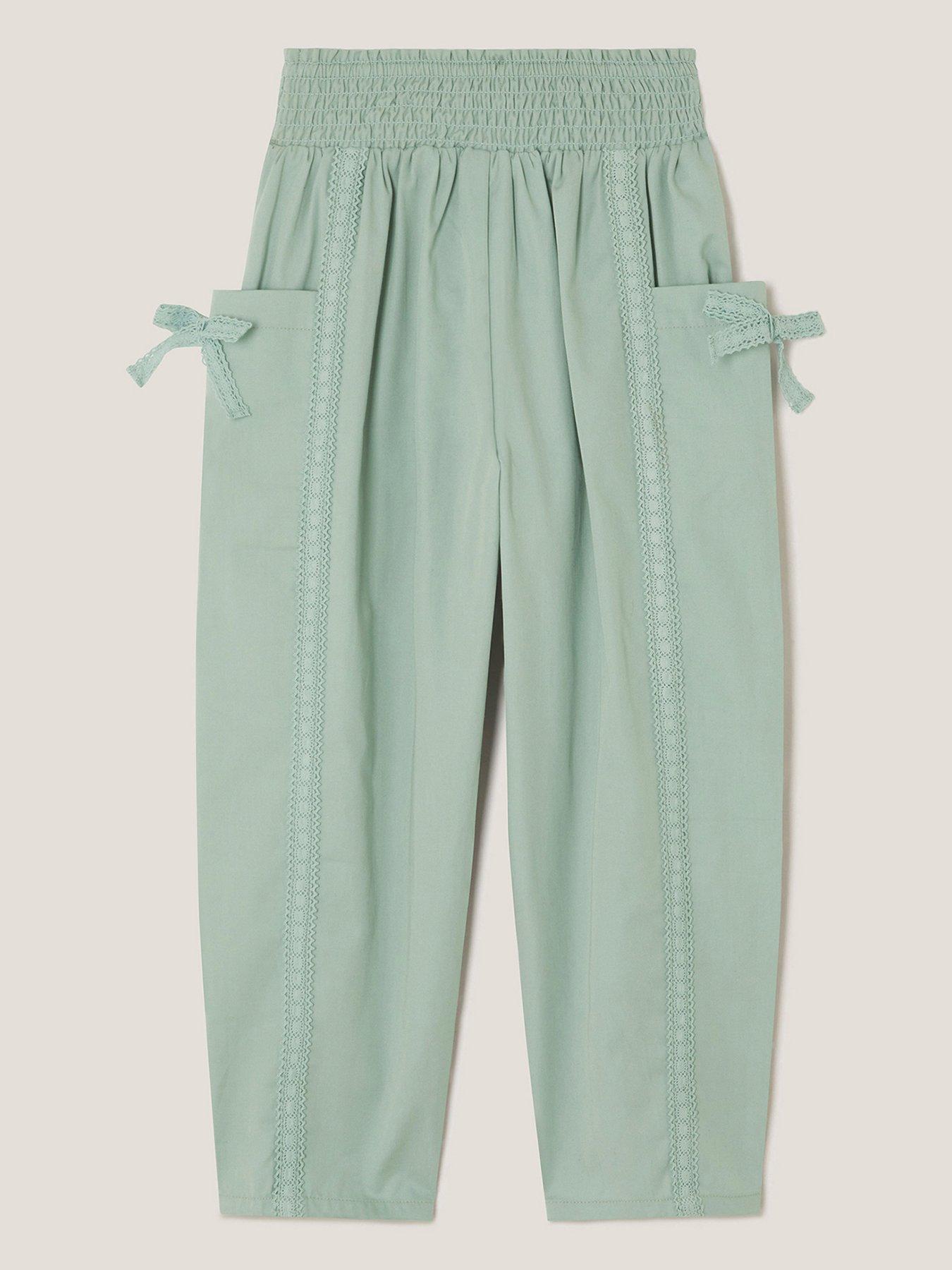 monsoon-girls-twill-cargo-trousers-greenback