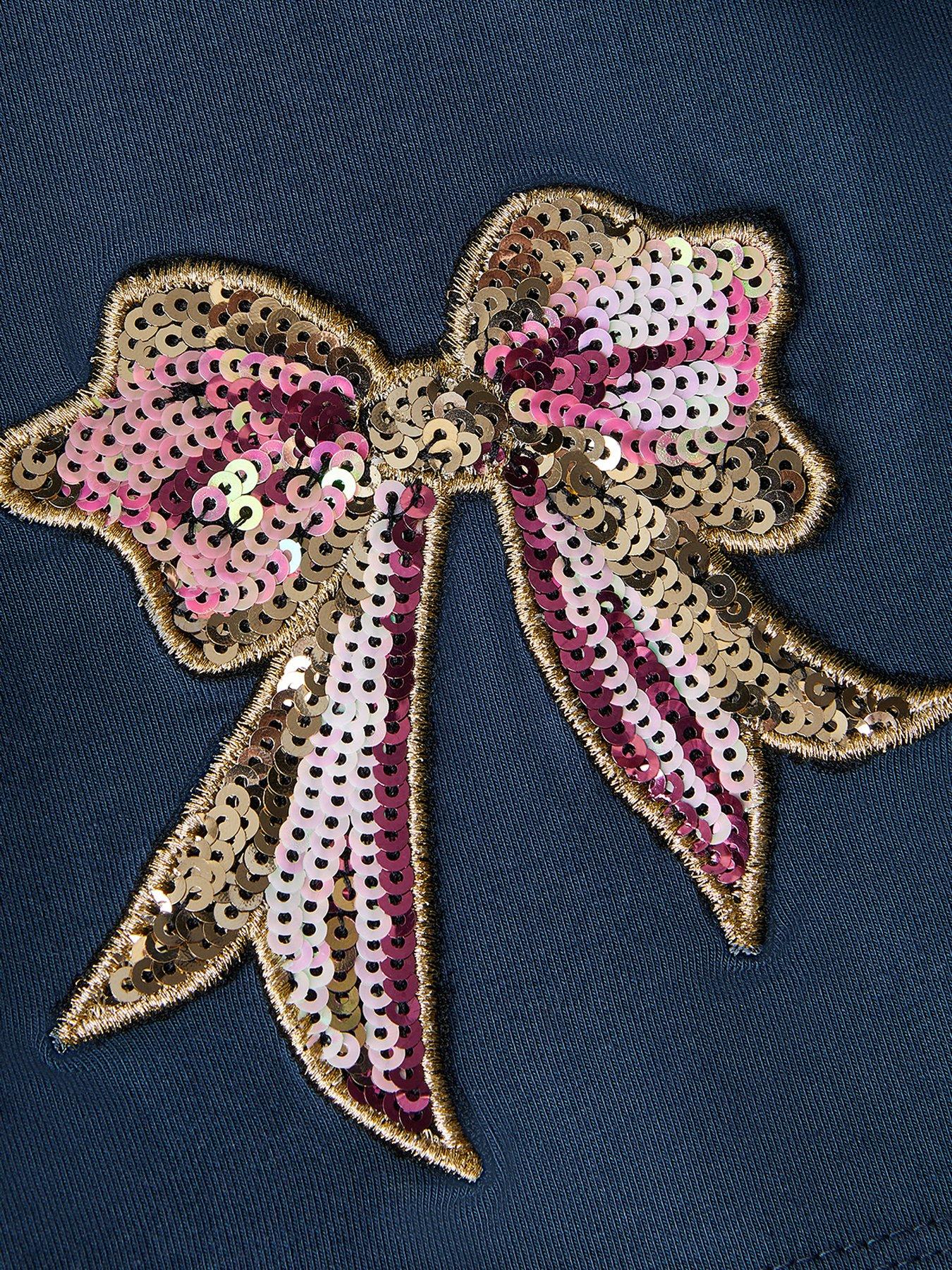 monsoon-girls-sequin-bow-embroidered-kick-leggings-navyoutfit