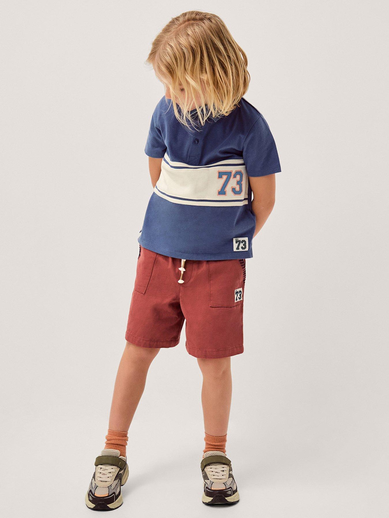 Image 1 of 4 of Monsoon Boys Pull On Shorts - Red