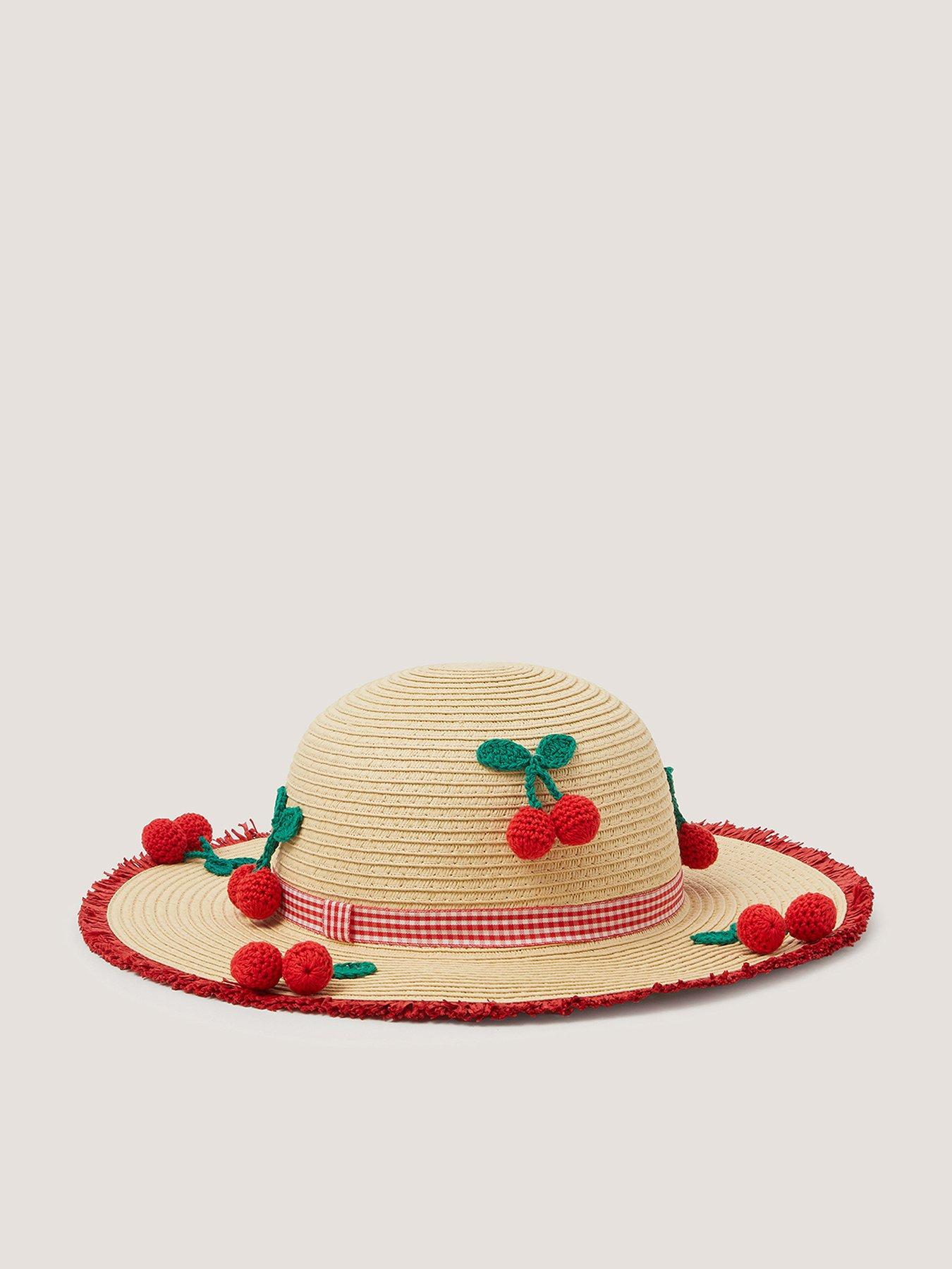 monsoon-girls-cherry-straw-floppy-hat-beigefront