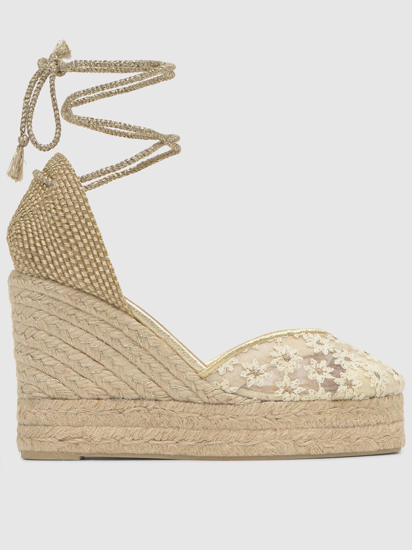 CASTANER Flower Emboridered Chunky Sandal