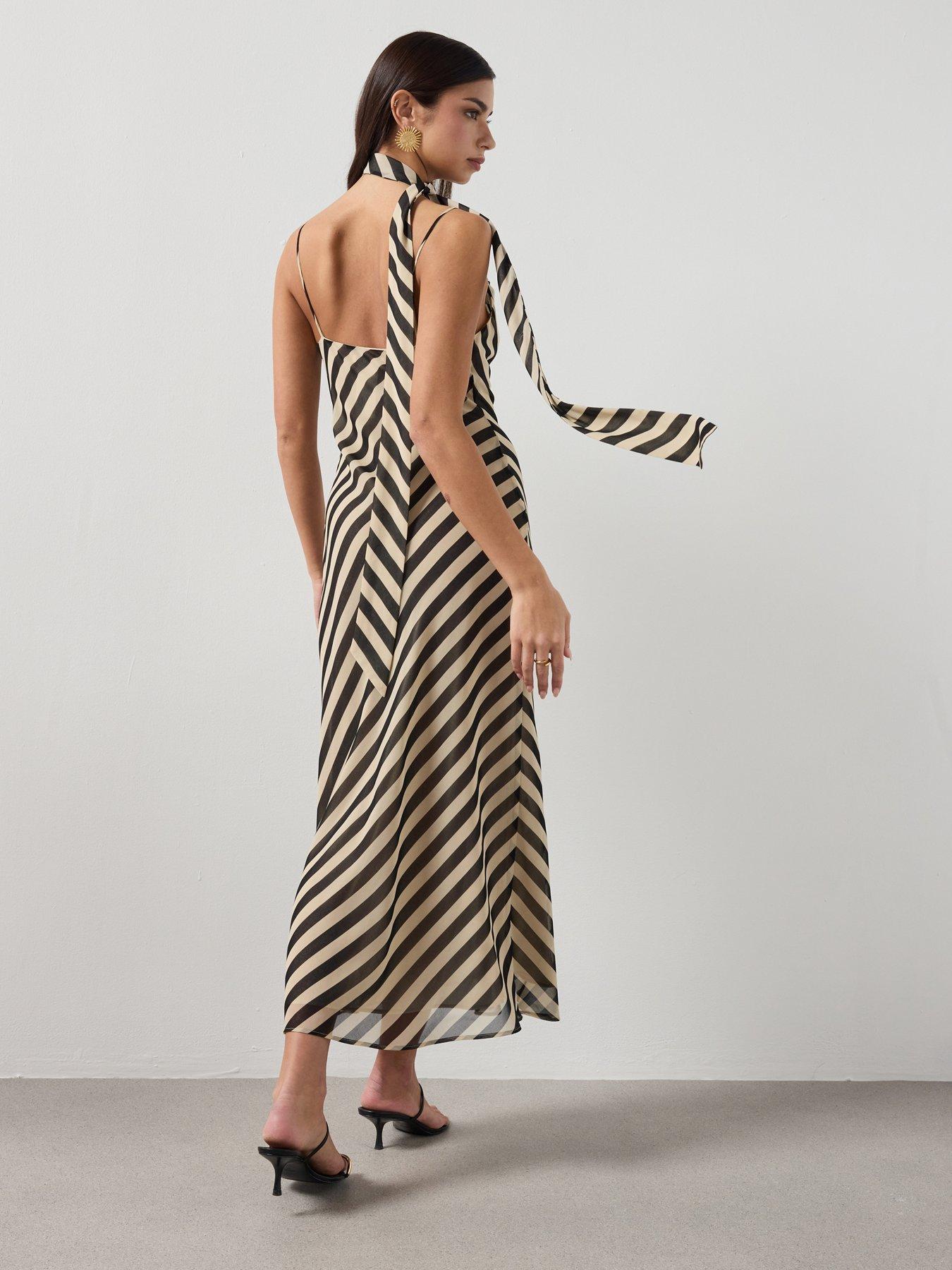 mango-printed-slip-dress-with-foulard-blackstillFront