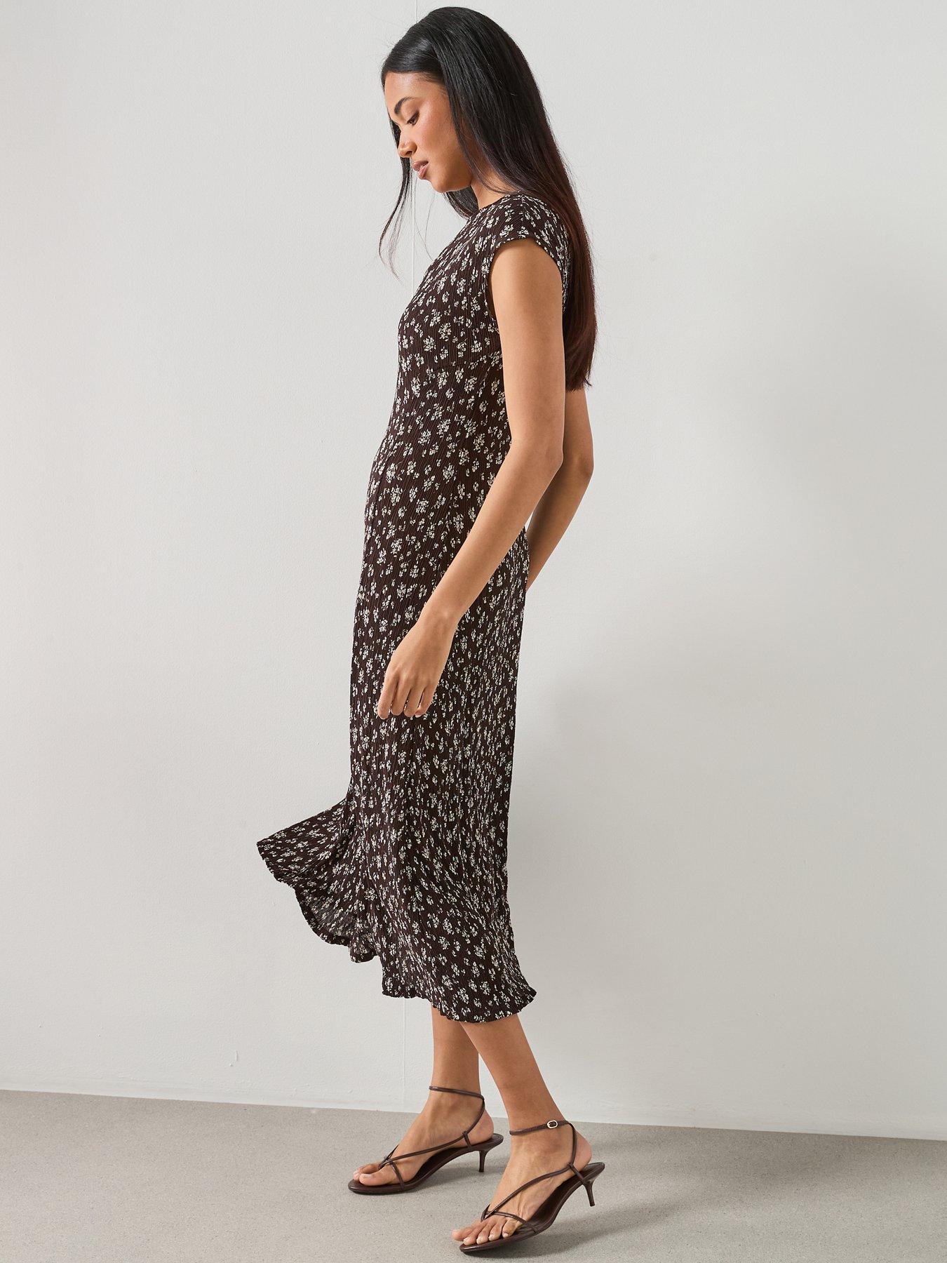 mango-floral-print-midi-dress-browndetail