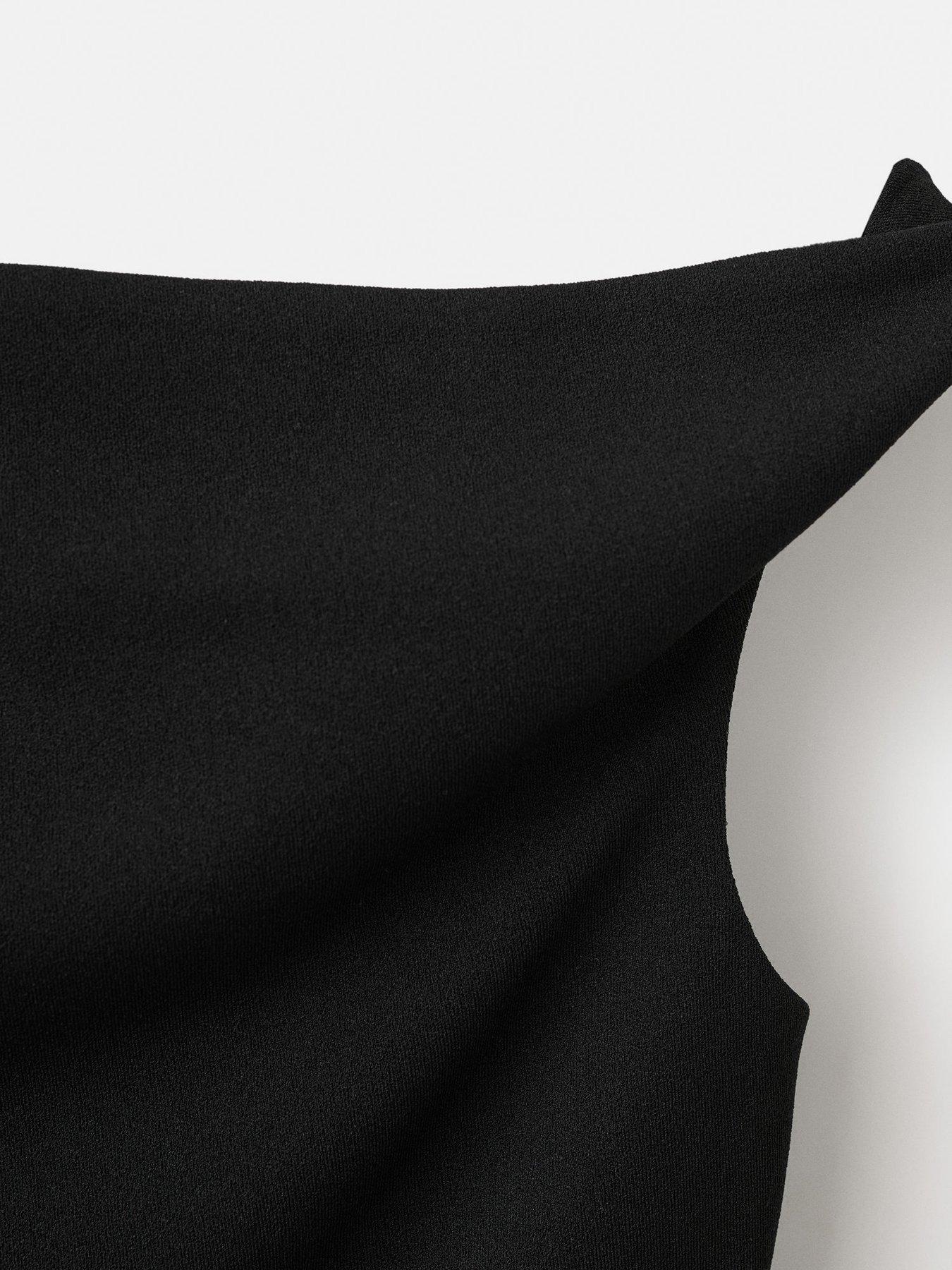 mango-asymmetrical-fitted-top-blackdetail