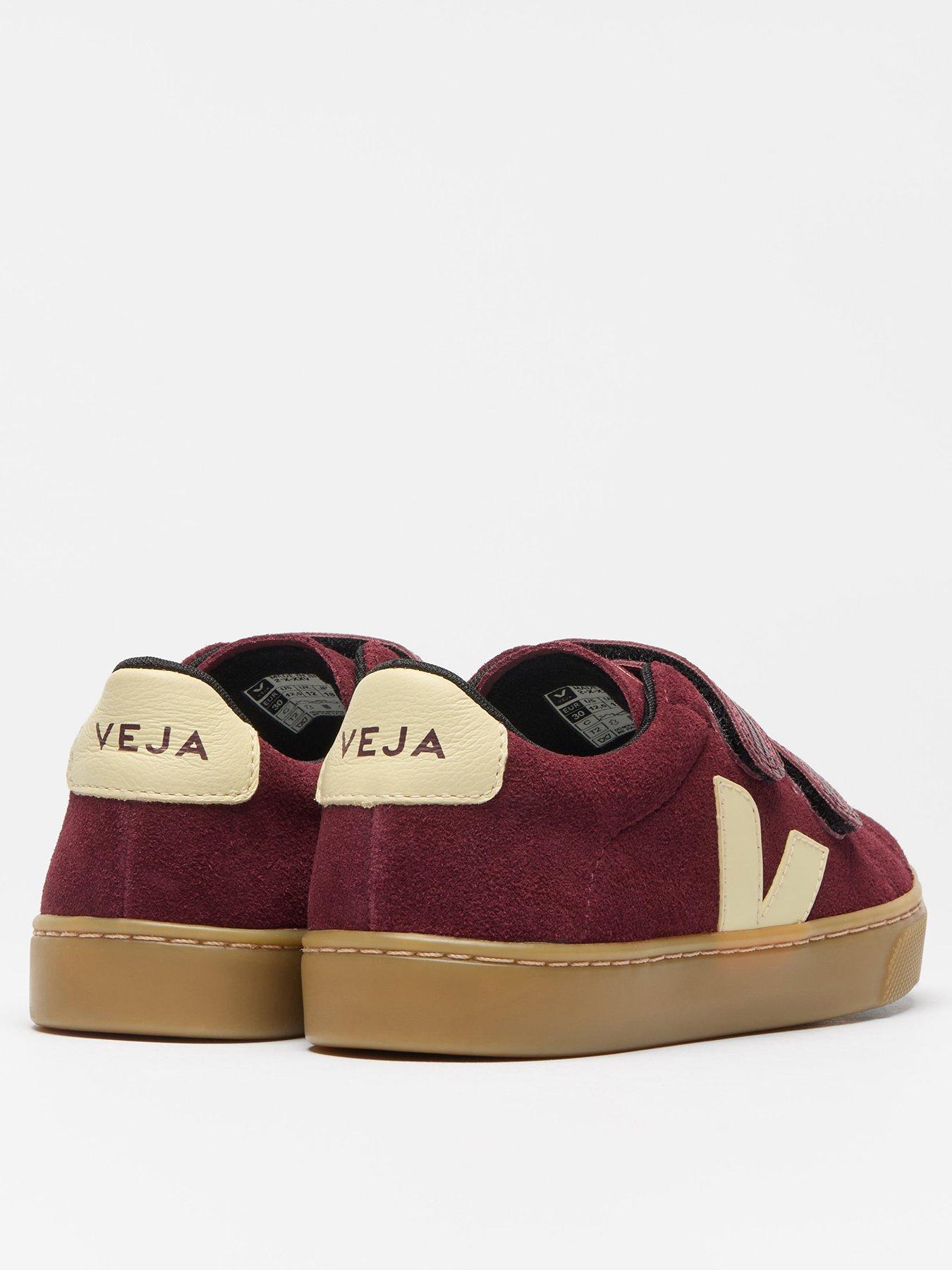Image 3 of 3 of Veja Kids Small Esplar Suede - Burgundy