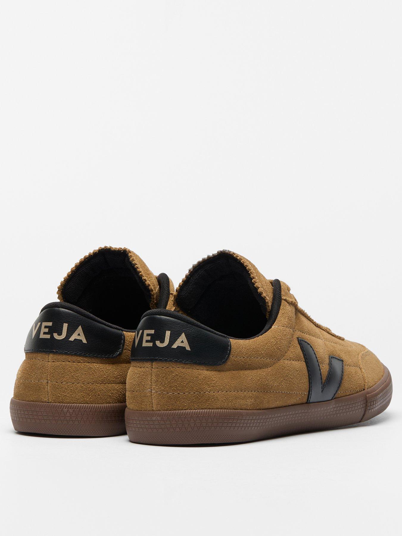 Image 3 of 3 of Veja Mens Panenka Low Profile Suede Lace Up Trainers - Brown