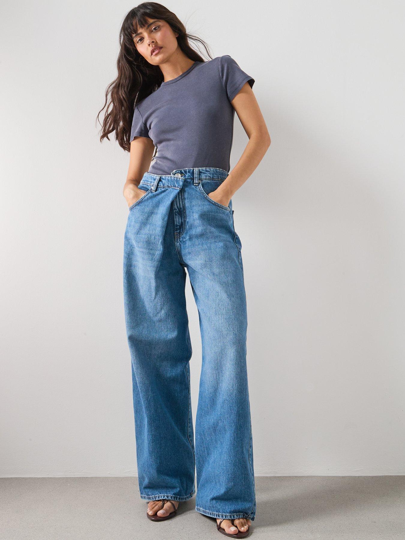 mango-cotton-t-shirt-with-seams-bluedetail