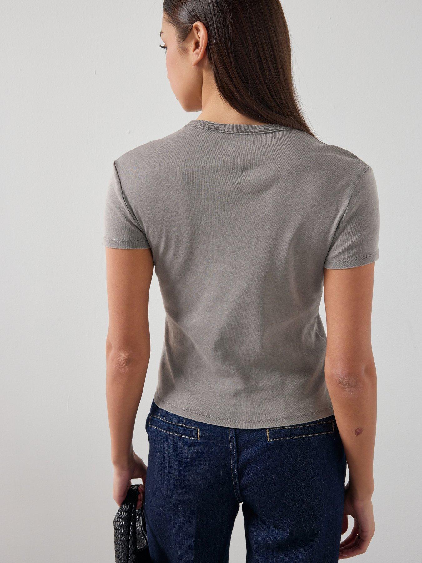 mango-cotton-t-shirt-with-seams-greystillFront