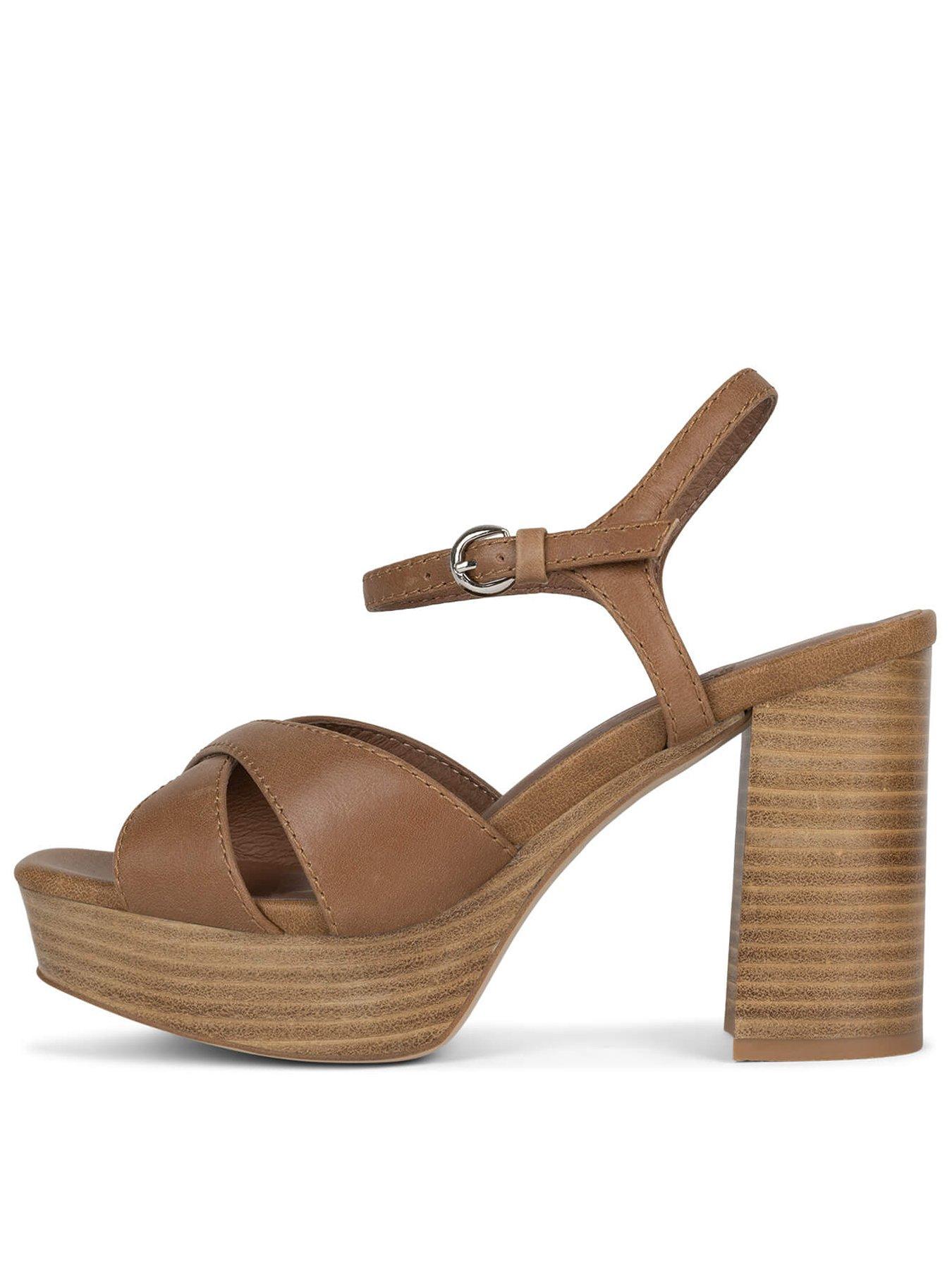 Jeffrey Campbell Seraphin Heeled Sandals - Cream