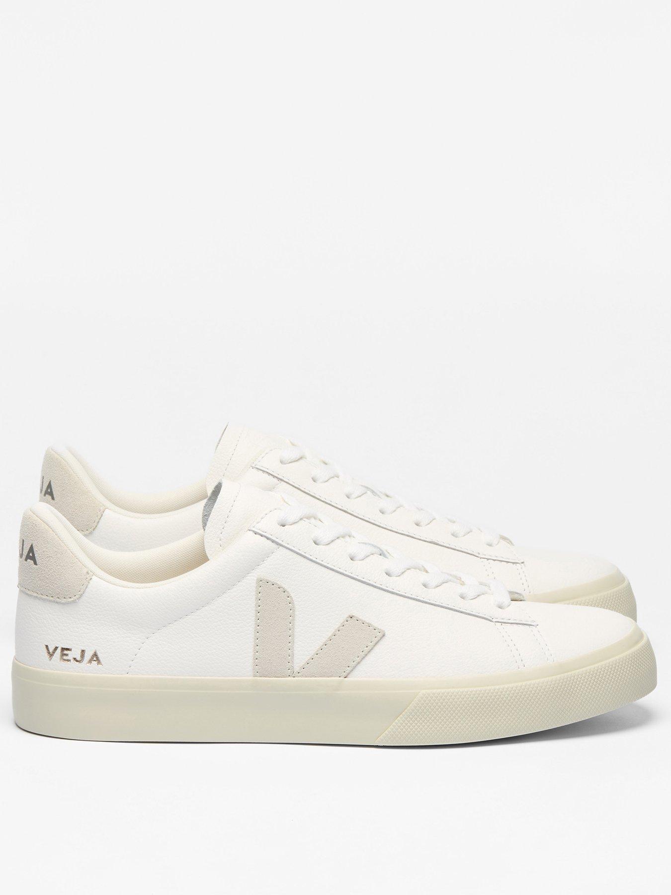 Veja Womens Campo Leather (05) Trainers - White