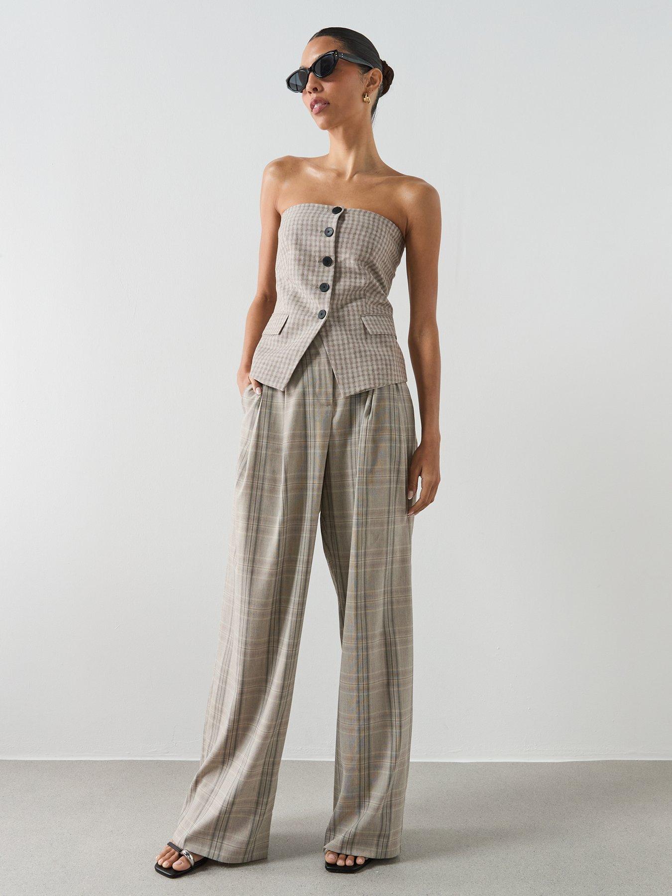mango-bandeau-top-with-buttons-pastel-greydetail