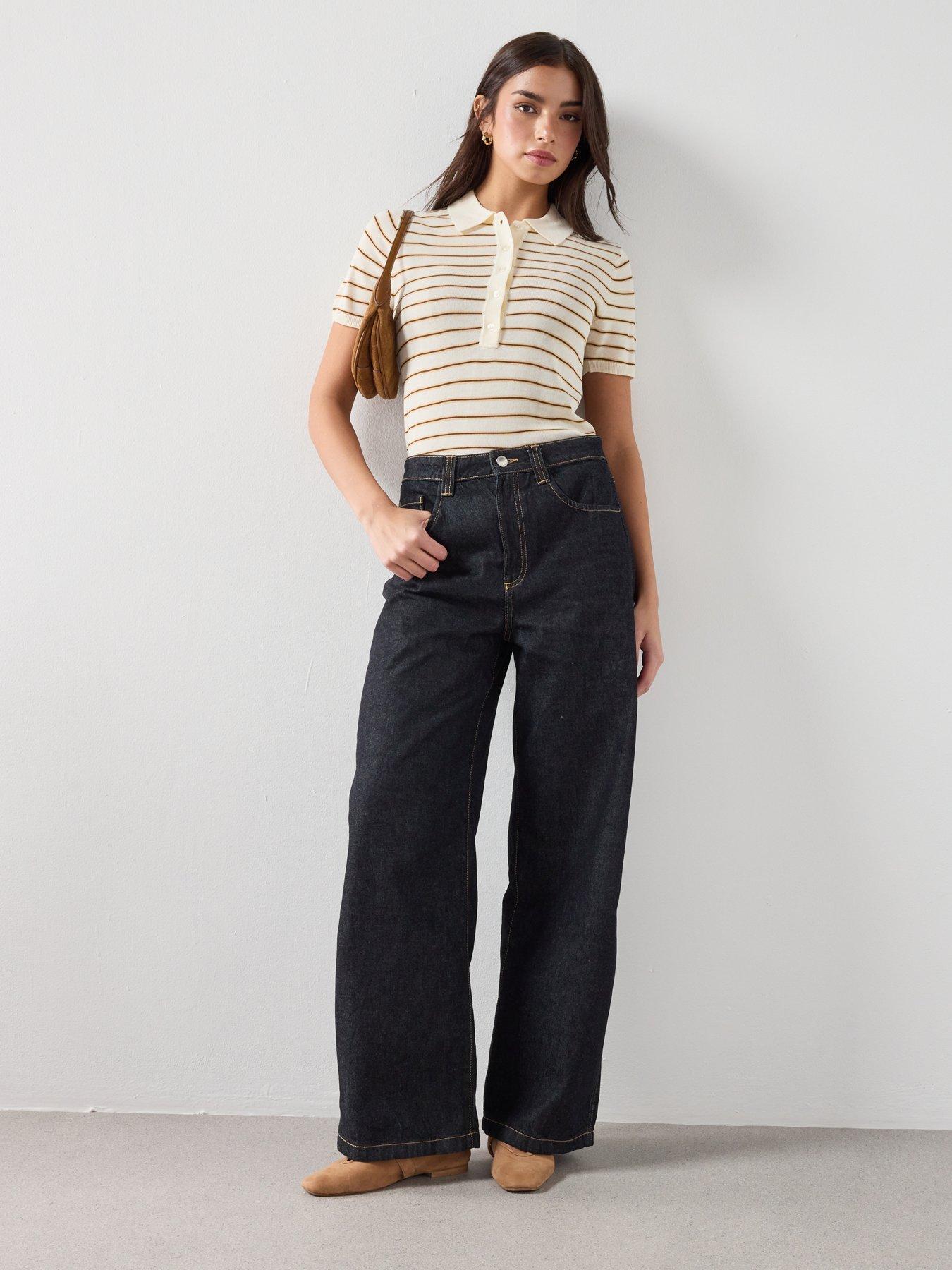 Image 6 of 6 of Mango Mid-rise Balloon Jeans - Blue