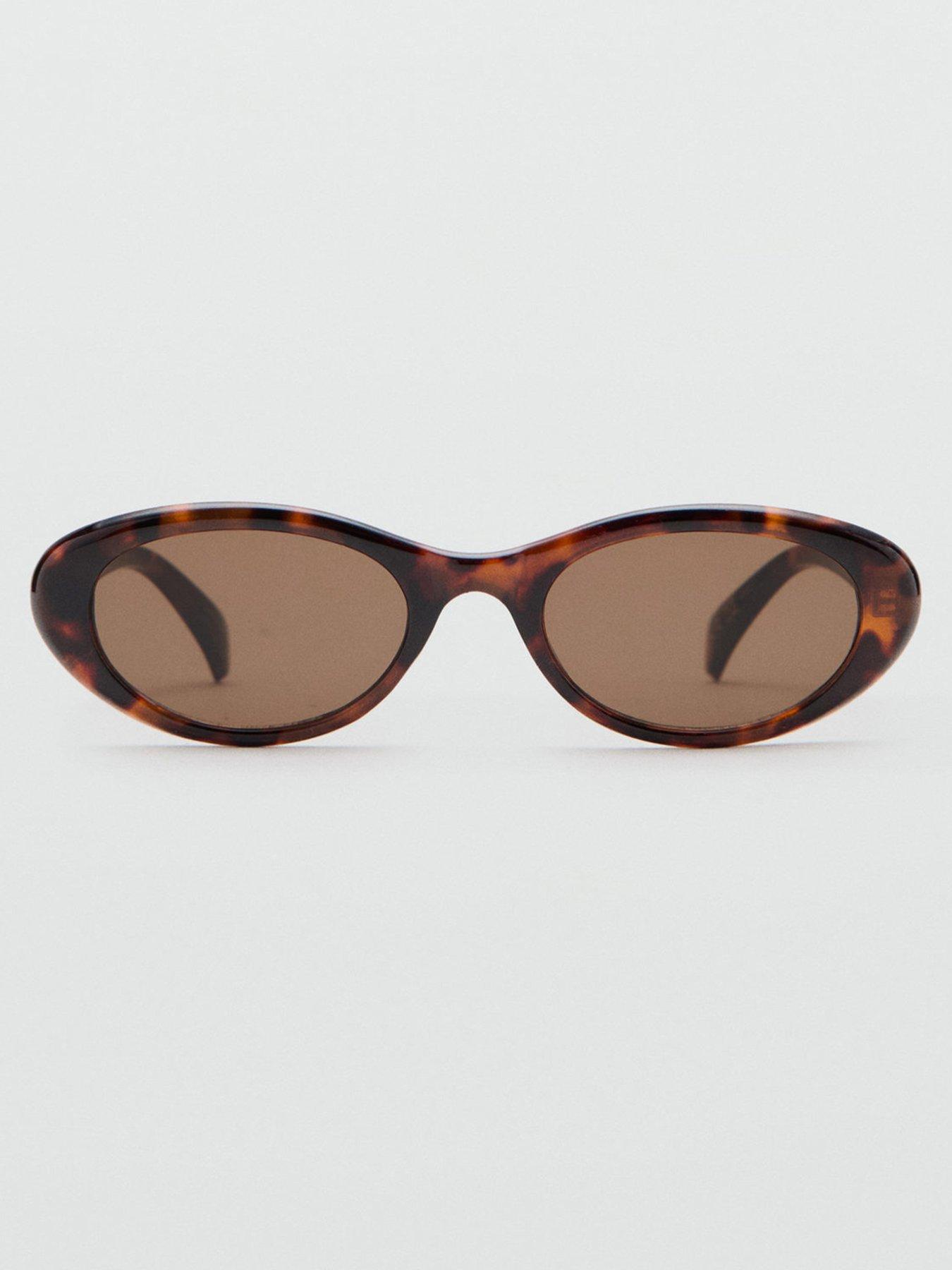mango-resin-frame-sunglasses-brownstillFront