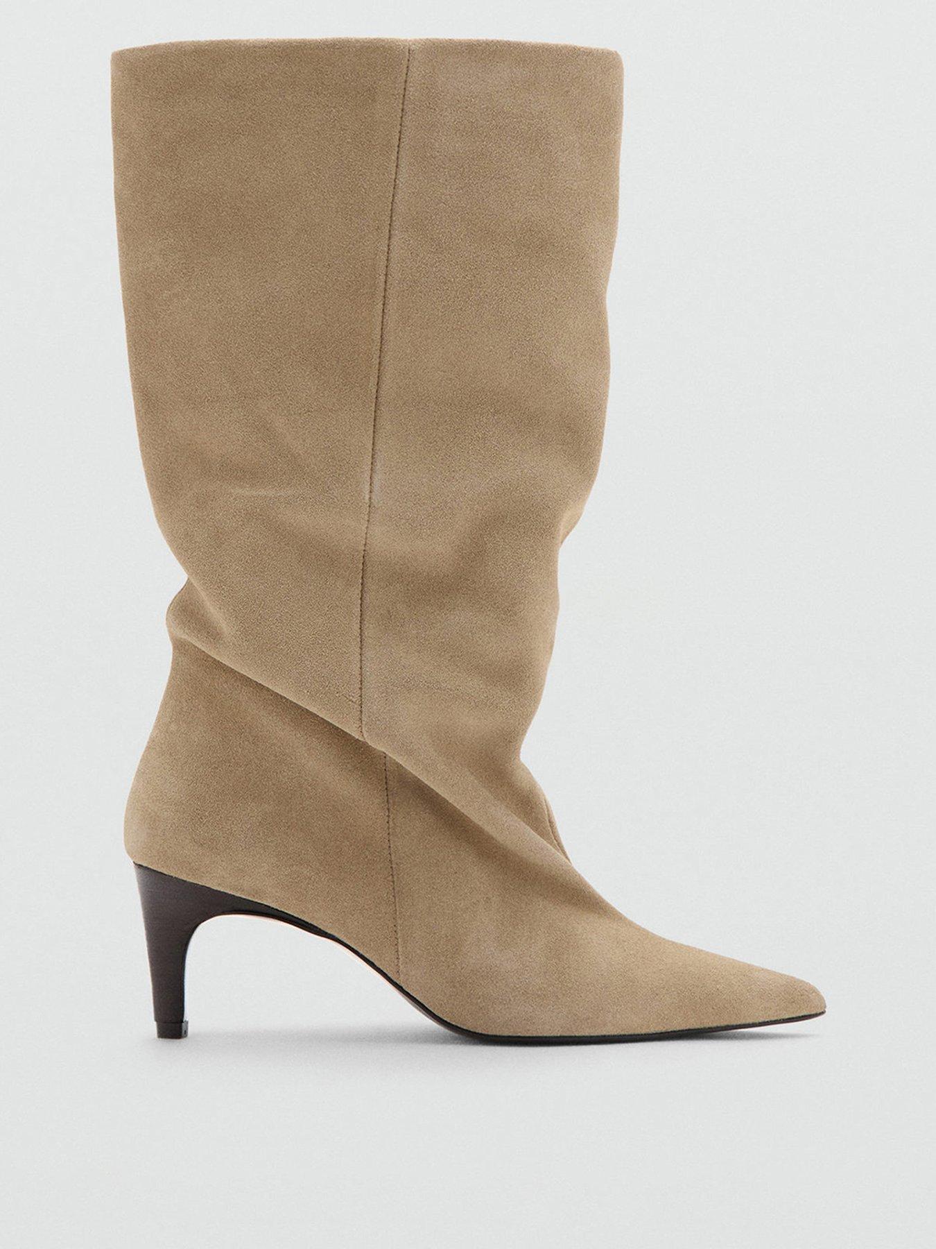 Mango Ankle Boots Ulises - Beige