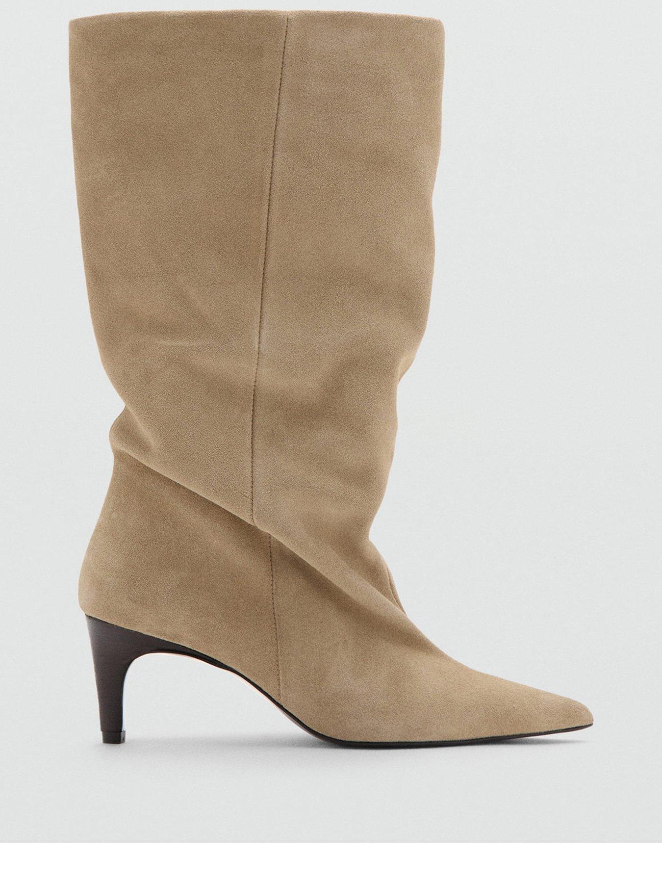 Image 2 of 5 of Mango Ankle Boots Ulises - Beige