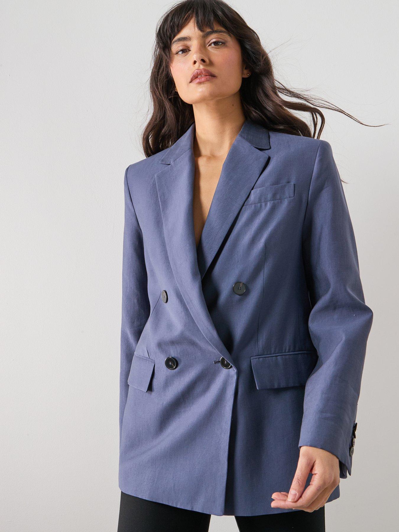 Image 5 of 6 of Mango Straight-fit Lyocell Suit Jacket
