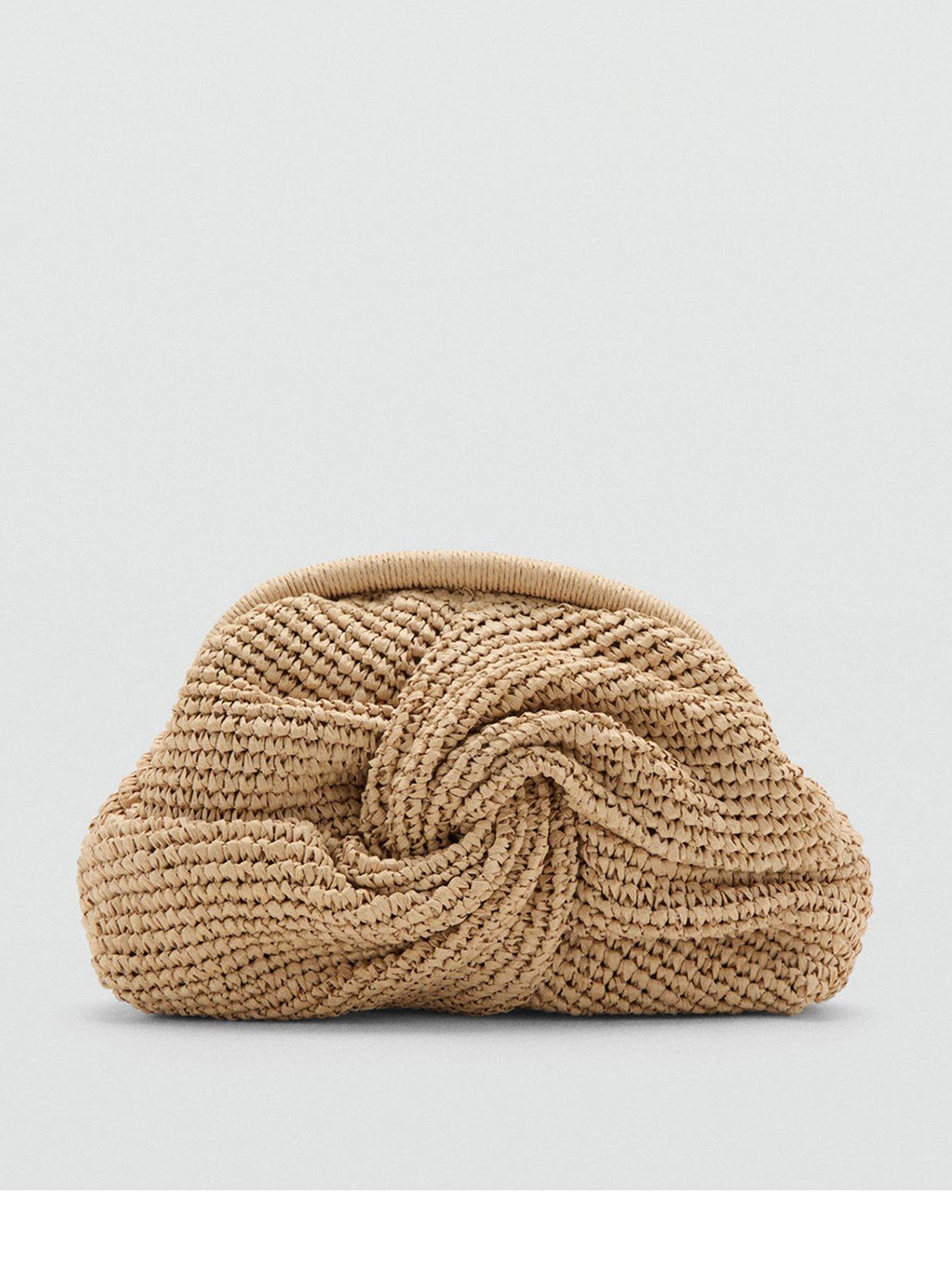 Image 1 of 4 of Mango Natural Fibre Tote Bag - Cream