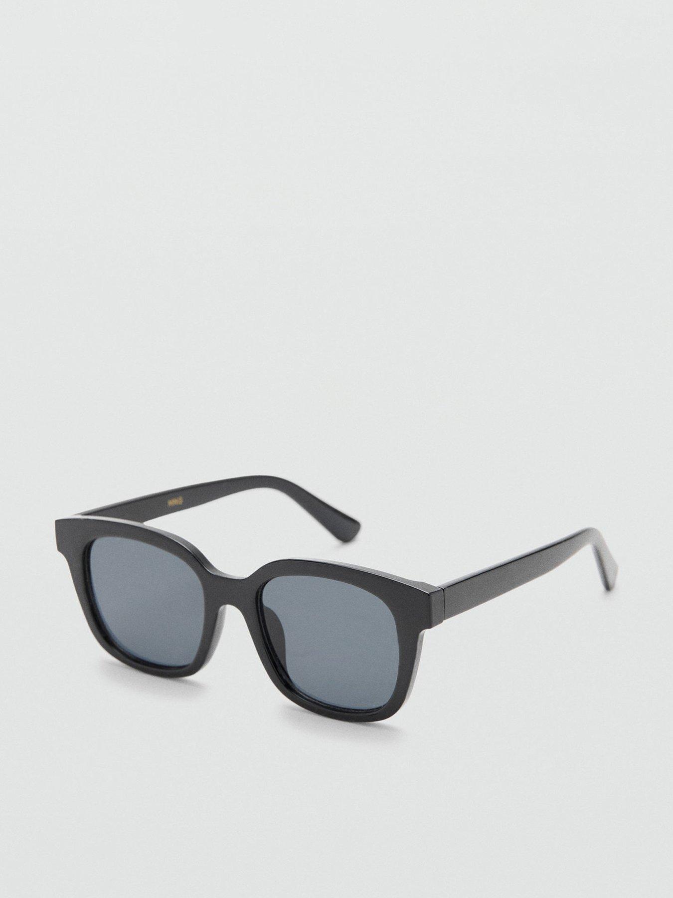 mango-squared-frame-sunglasses-blackfront