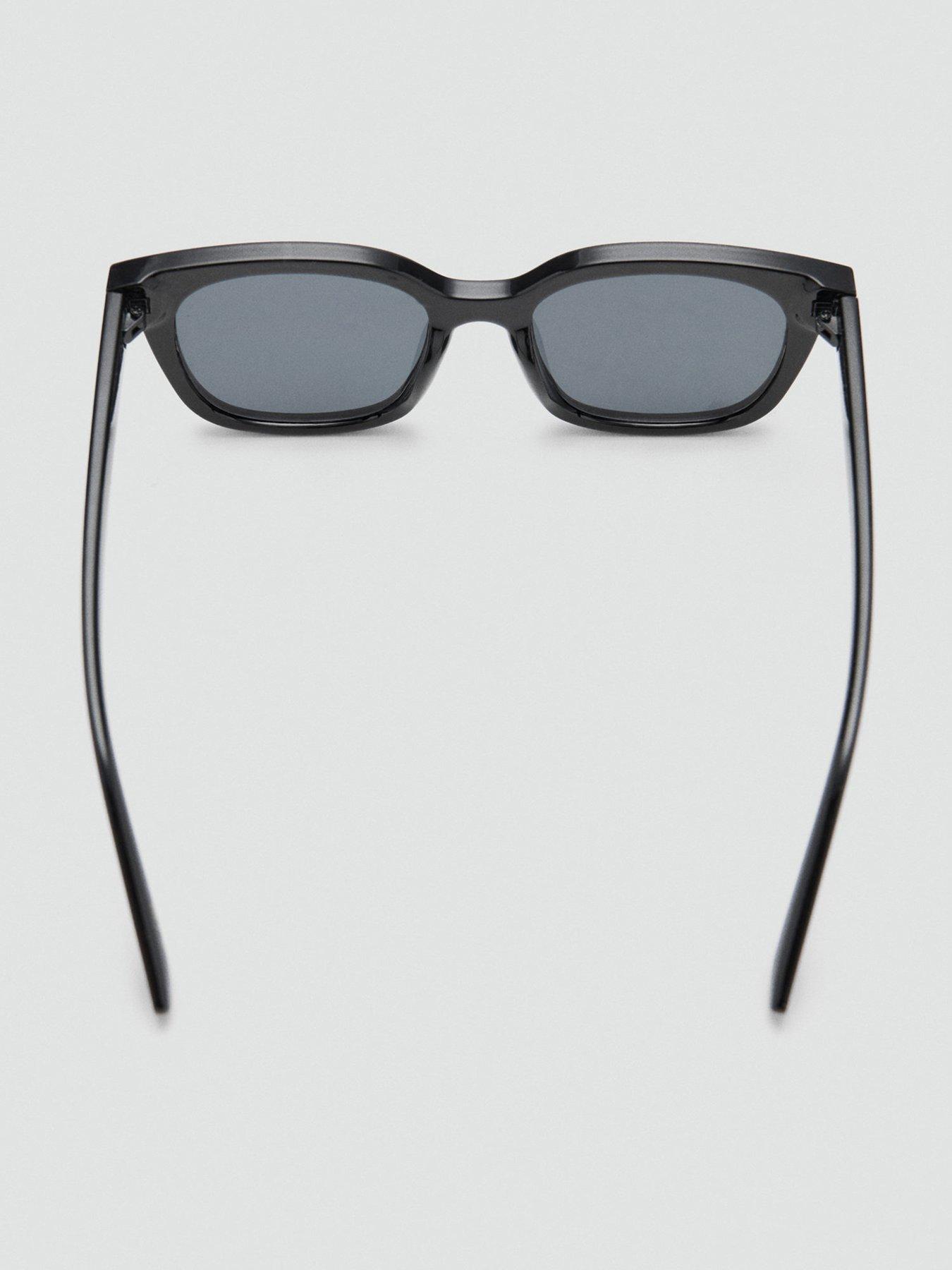 mango-squared-frame-sunglasses-blackback